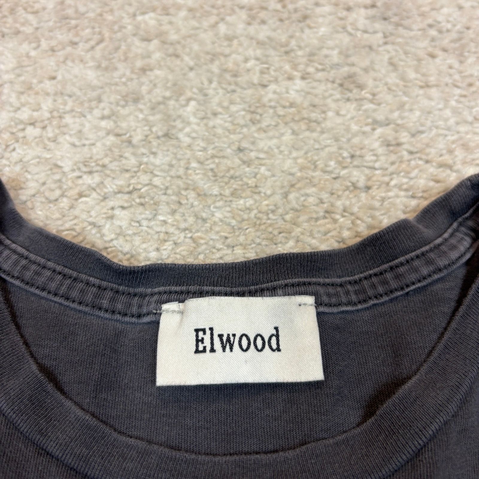 Elwood Elwood Oversized Curved Hem Pocket Tee Shirt Men's XL Retro Size US XL / EU 56 / 4 - 6 Thumbnail