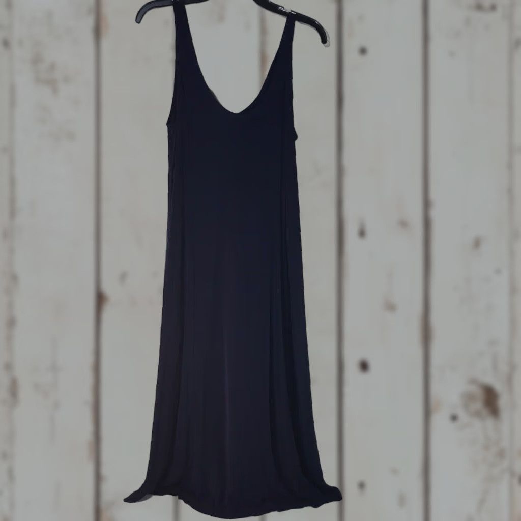 Ralph Lauren Lauren Ralph Lauren Petite Navy X-Soft Sleeveless Maxi Dress Womens Size P/M Size M / US 6-8 / IT 42-44 - 1 Thumbnail