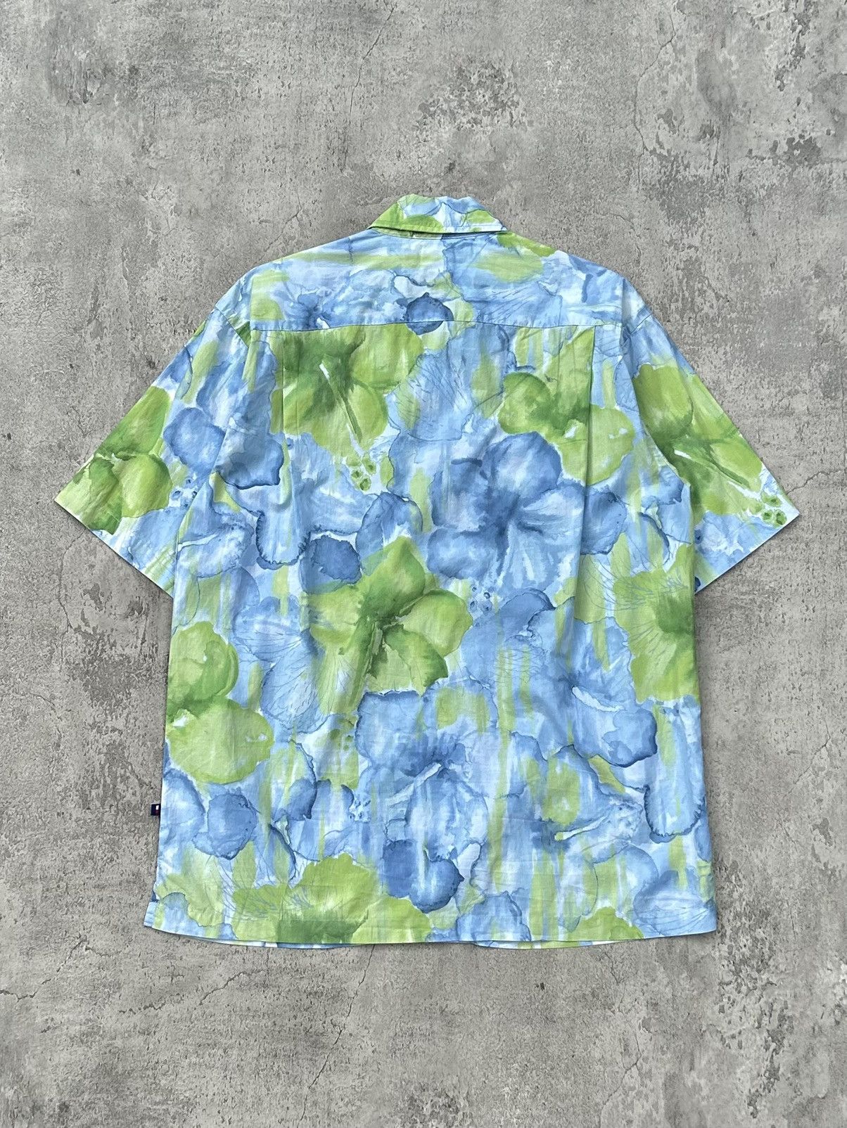 Tommy Hilfiger Tommy Hilfiger Floral Hawaiian Shirt Size US L / EU 52-54 / 3 - 2 Thumbnail