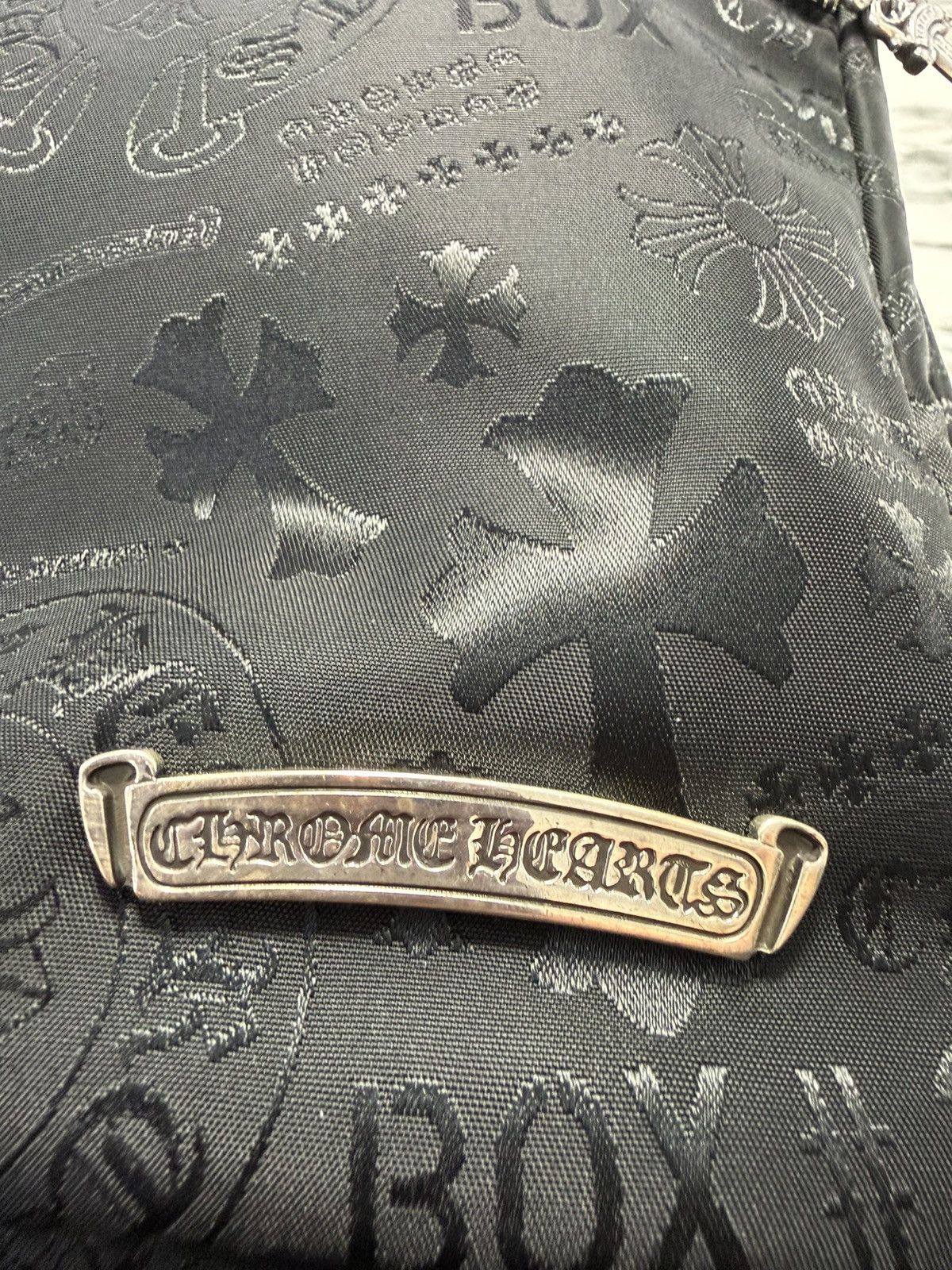 Chrome Hearts CHROME HEARTS 7TH GRADE NYLON BACKPACK BLACK Size ONE SIZE - 13 Thumbnail
