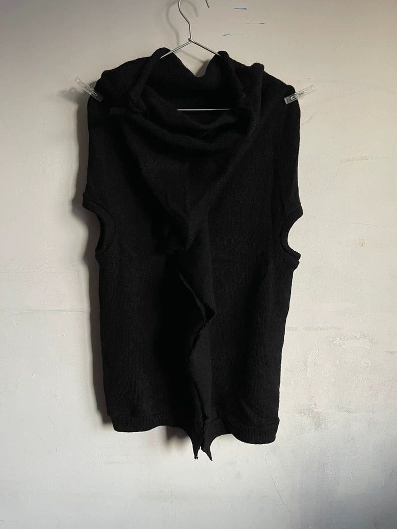 Y's Y's Black Wool Vest Size US L / EU 52-54 / 3 - 3 Thumbnail