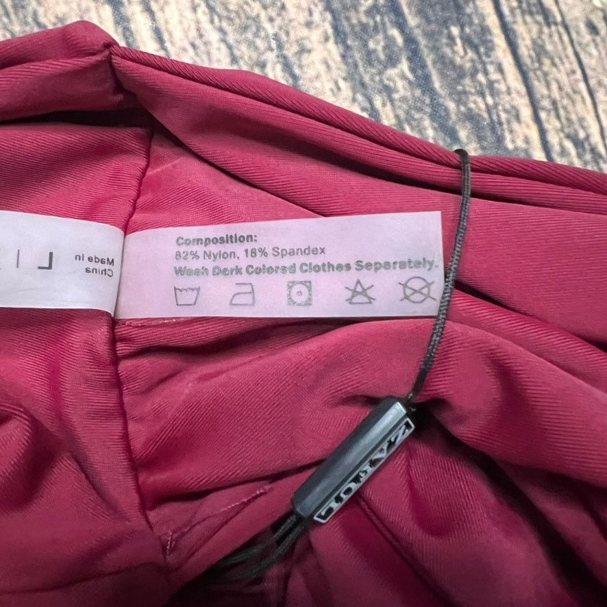 ZAFUL NWT Zaful Women's High Waisted Bikini Bottoms Size 8 Size L / US 10 / IT 46 - 3 Thumbnail
