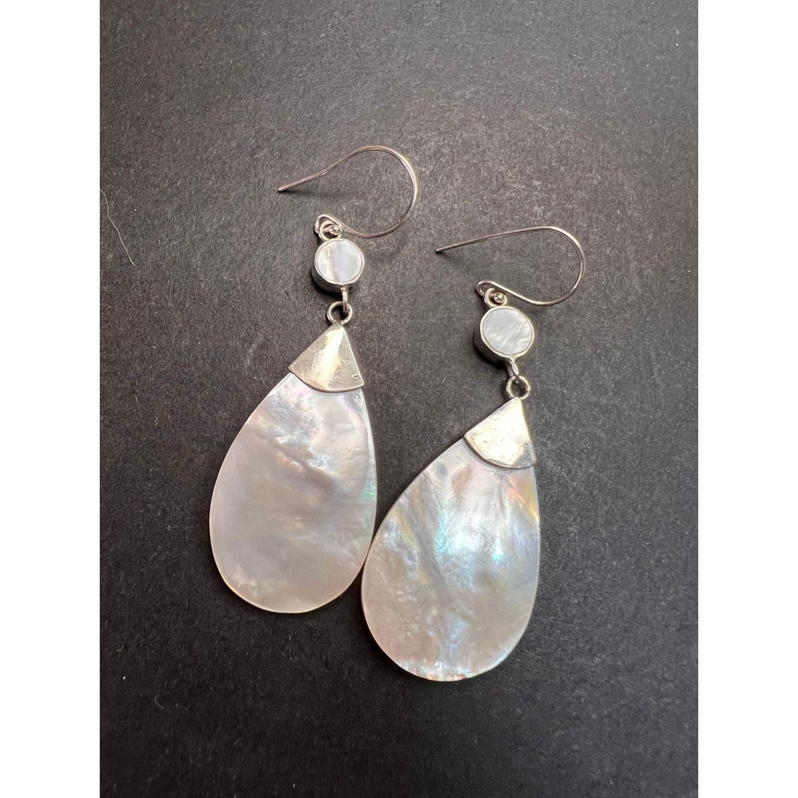 Other Mother of pearl sterling silver dangle earrings Size ONE SIZE - 1 Thumbnail