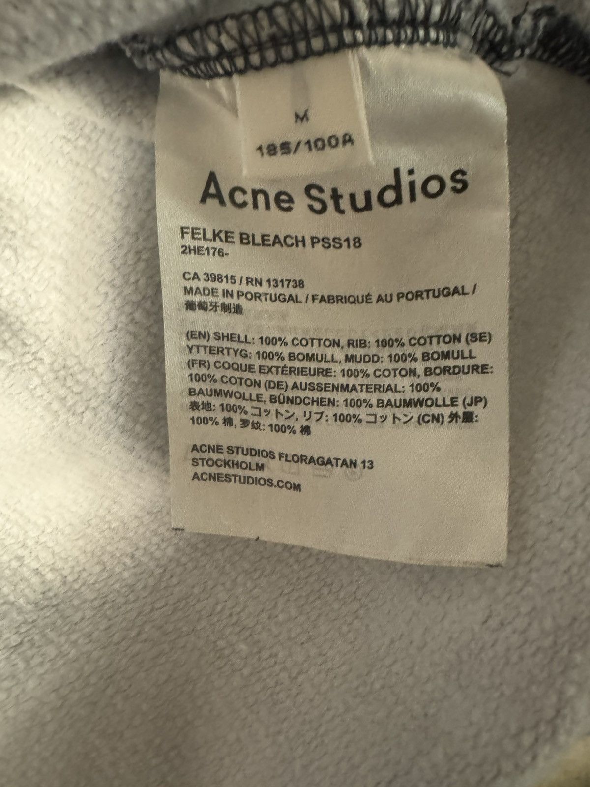 Acne Studios Acne studios Crewneck Size US M / EU 48-50 / 2 - 4 Thumbnail