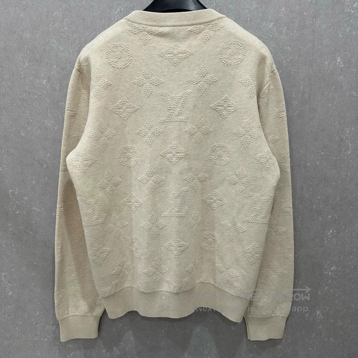 Louis Vuitton Louis Vuitton Embroidered Sweatshirt L. Size US L / EU 52-54 / 3 - 2 Thumbnail