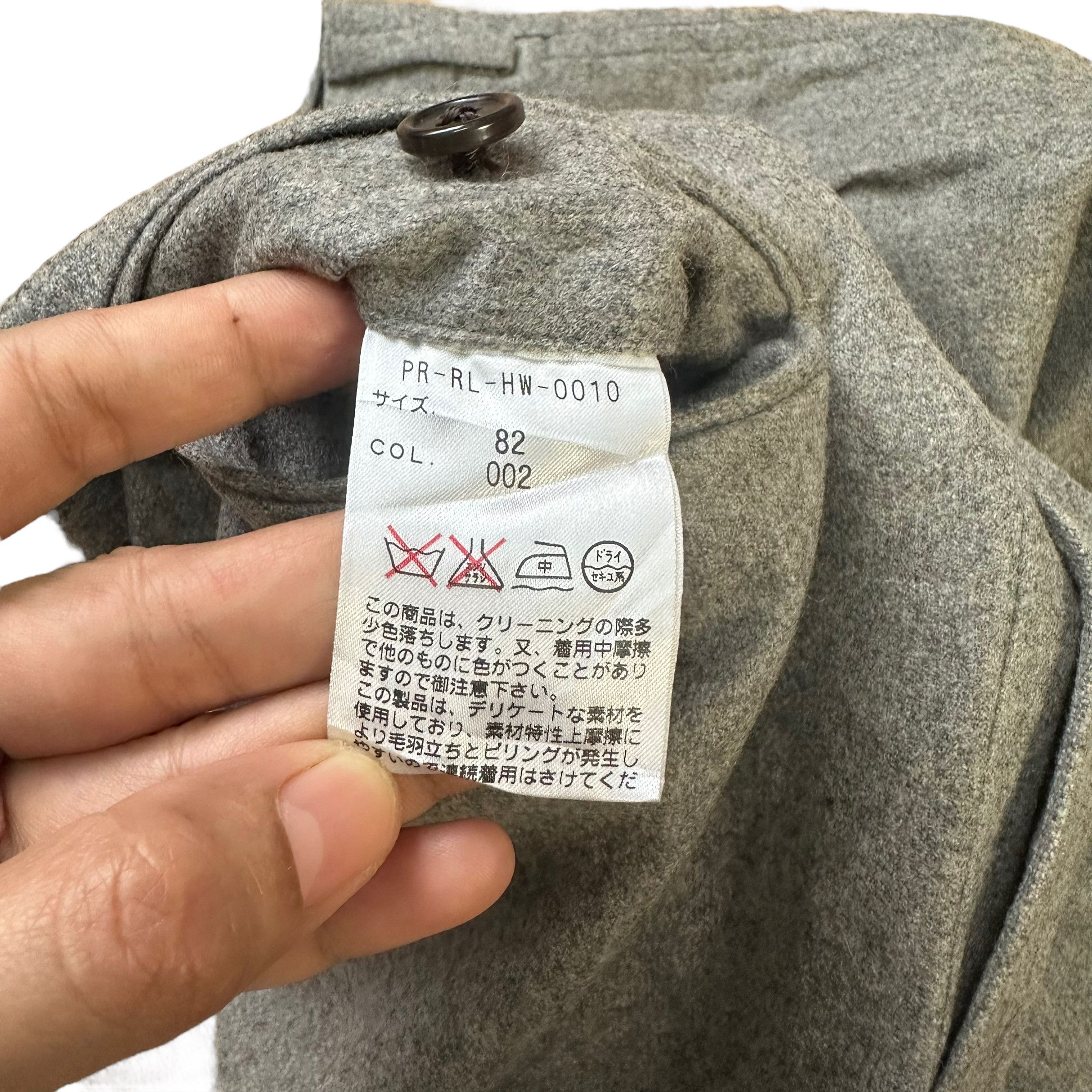 Polo Ralph Lauren POLO RALPH LAUREN WOOL TROUSERS / CASUAL PANT #7893-188 Size US 31 - 7 Thumbnail