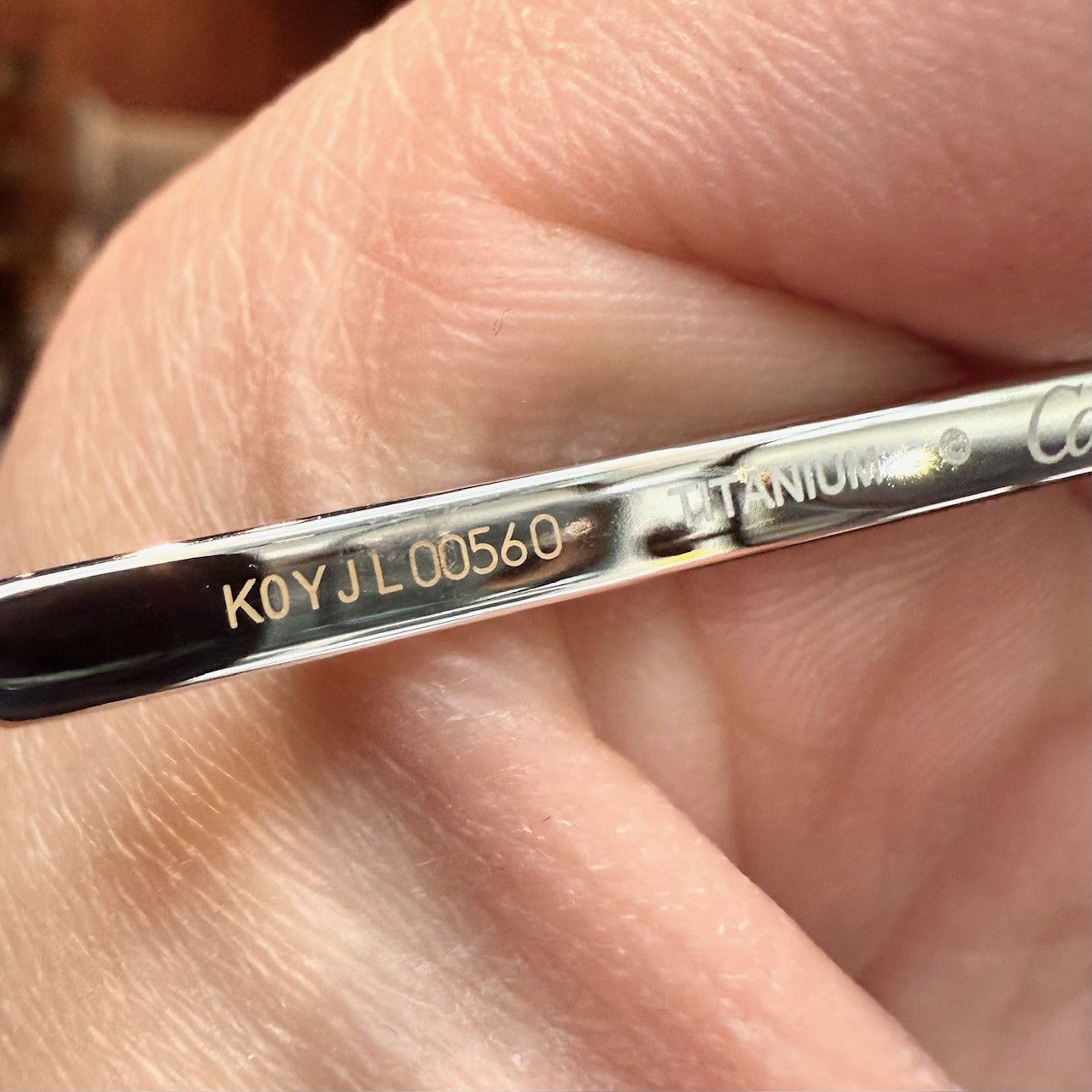 Cartier Cartier CT0251S C De Cartier Titanium Photocromatic Glasses Size ONE SIZE - 7 Thumbnail