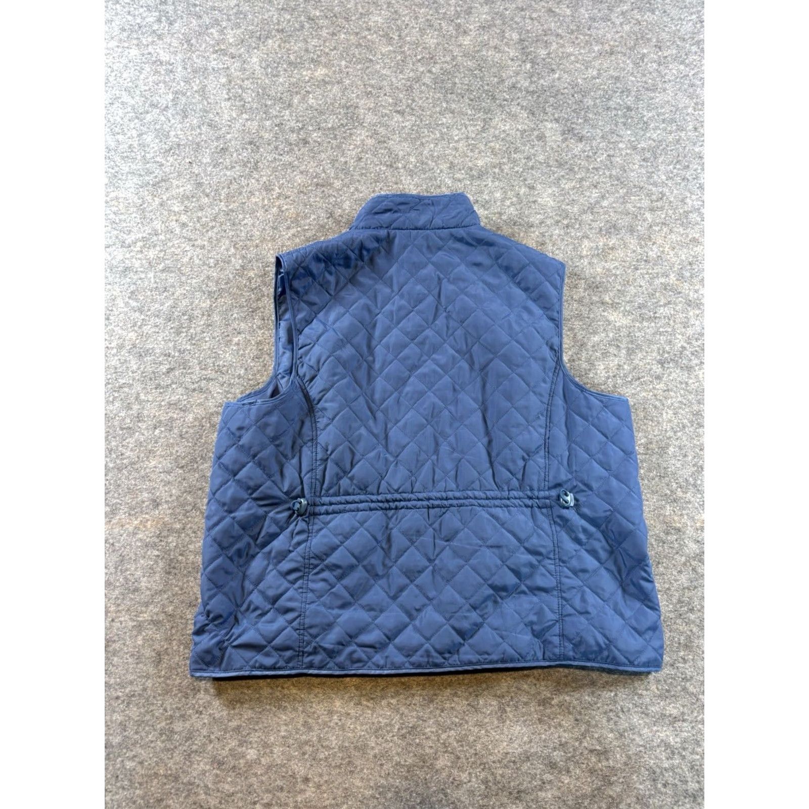 Talbots TALBOTS Vest ZIP Front Quilted Lined Fleece Blue 2XL Women’s Regular Size Sleeveless Classic Front Closure Patchwork? Size XXL / US 16-18 / IT 52-54 - 5 Thumbnail