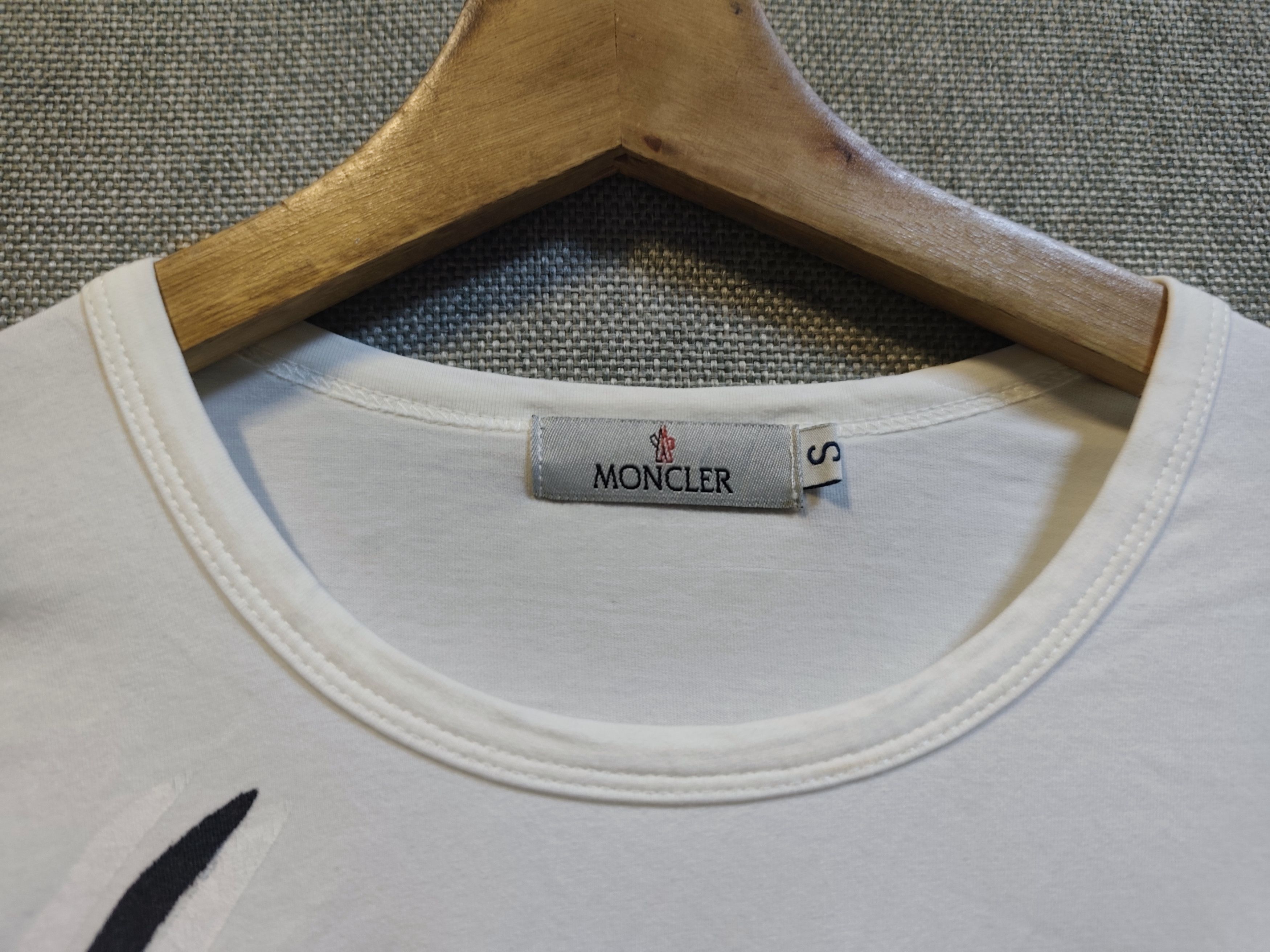 Moncler Moncler Brush Stroke Rooster Graphic T-Shirt Size XS / US 0-2 / IT 36-38 - 5 Thumbnail
