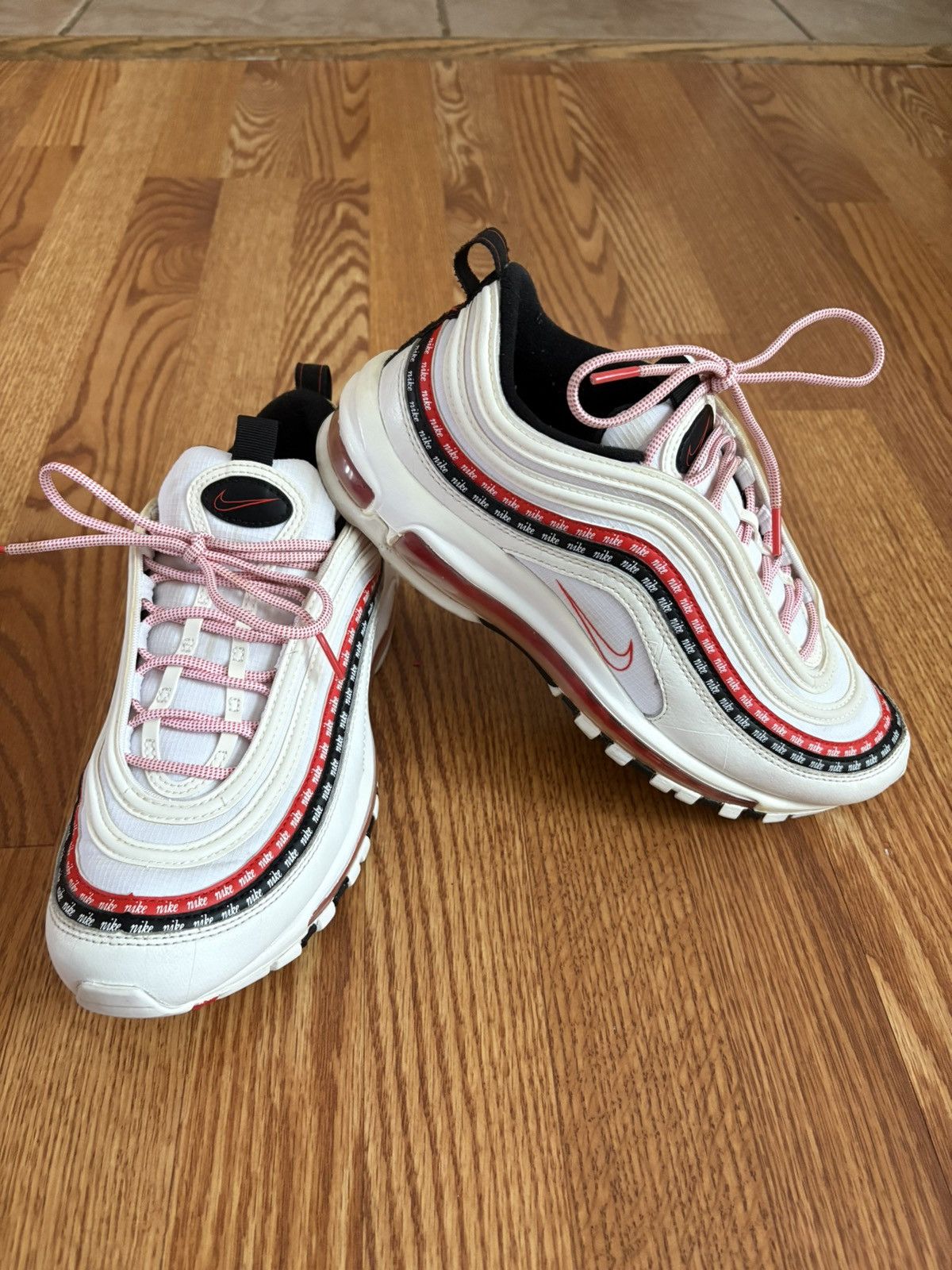 Nike Nike Air Max 97 Script Swoosh special edition Size US 8 / EU 41 - 2 Thumbnail