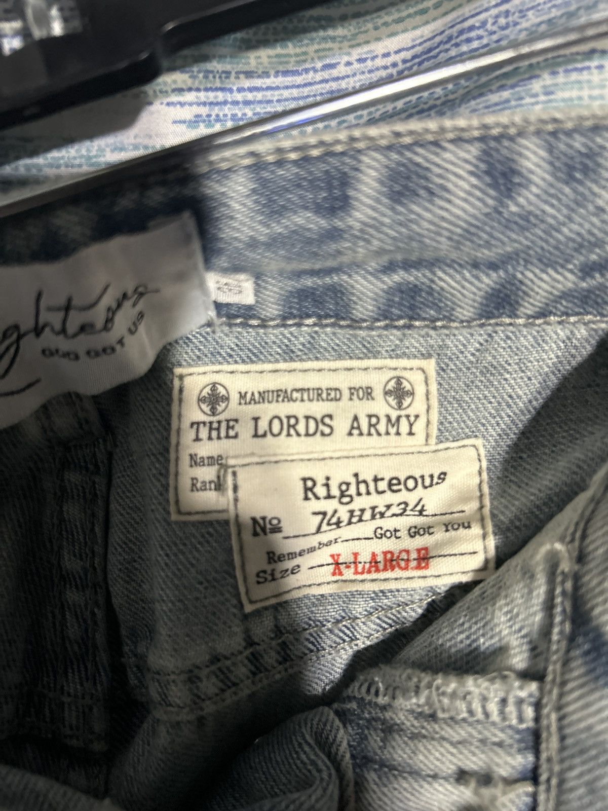 Other WeAreRighteous Jeans Size US 36 / EU 52 - 1 Thumbnail