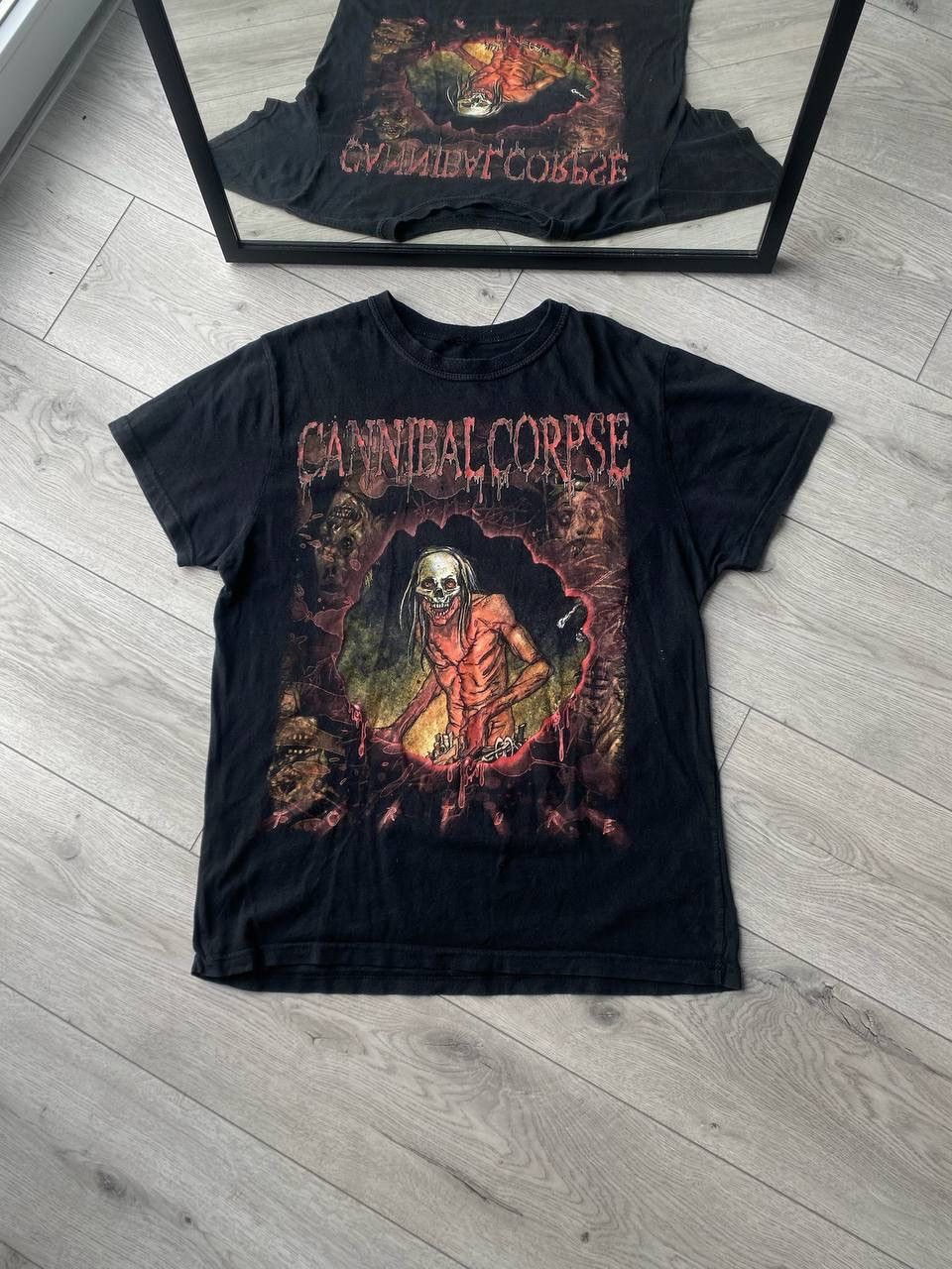 Band Tees × Vintage Vintage Cannibal Corpse Torture Promo T-shirt M Size US M / EU 48-50 / 2 - 1 Thumbnail