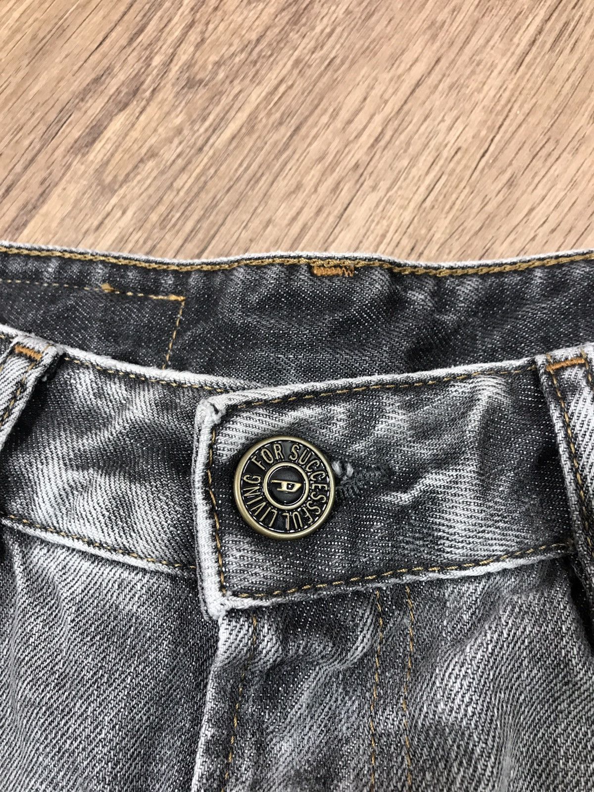 Diesel × Vintage Diesel D Reggy Denim Pants Jeans Rare Size 27" / US 4 / IT 40 - 11 Thumbnail