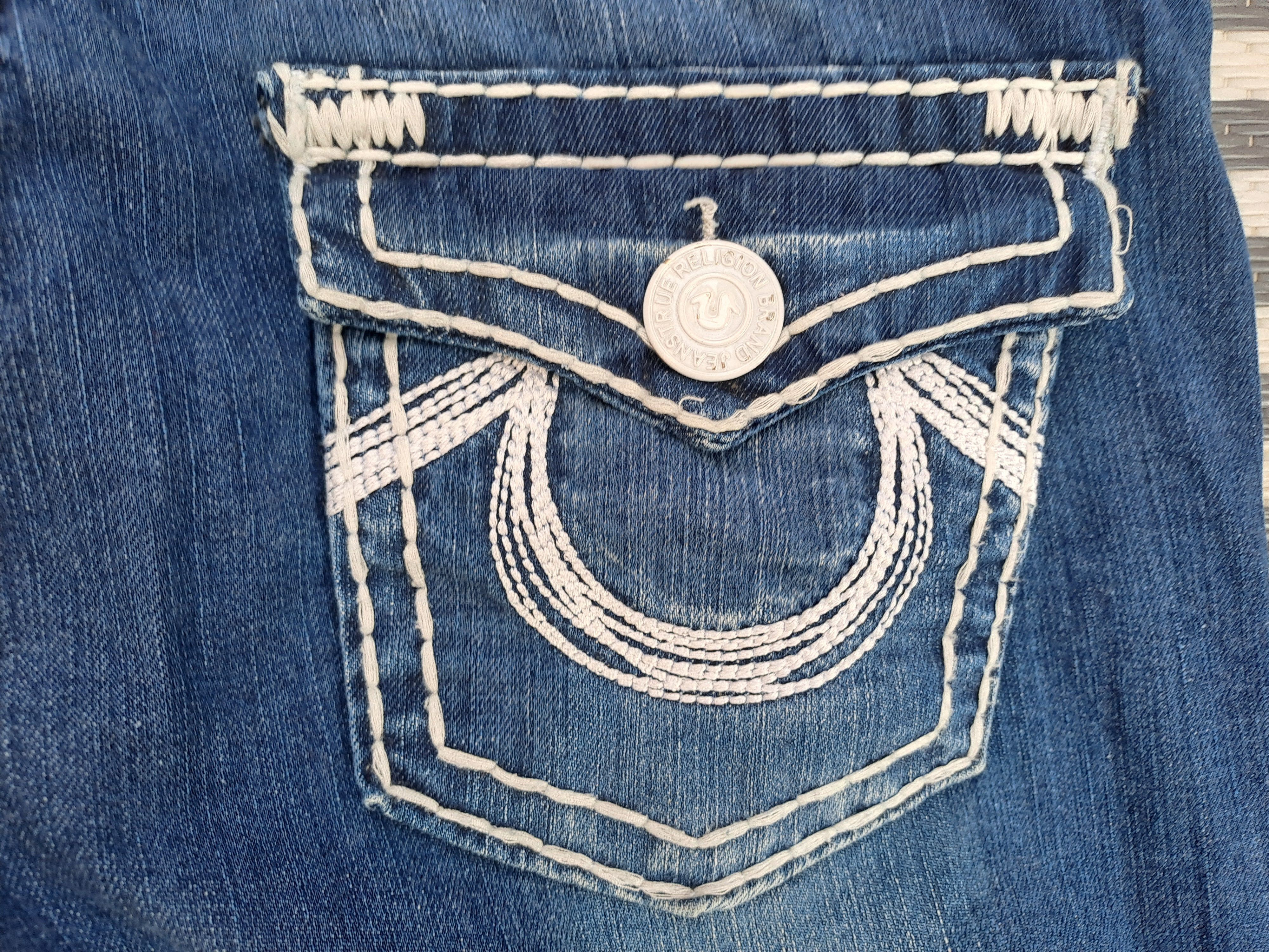 True Religion Vintage womens True Religion Logan Super T jeans 27'' size Size 27" / US 4 / IT 40 - 15 Thumbnail