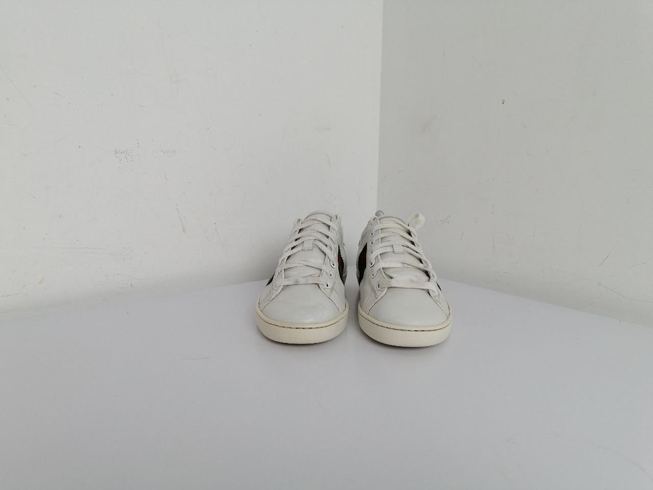 Gucci Gucci White Ace Sneakers Size US 6.5 / IT 36.5 - 4 Thumbnail