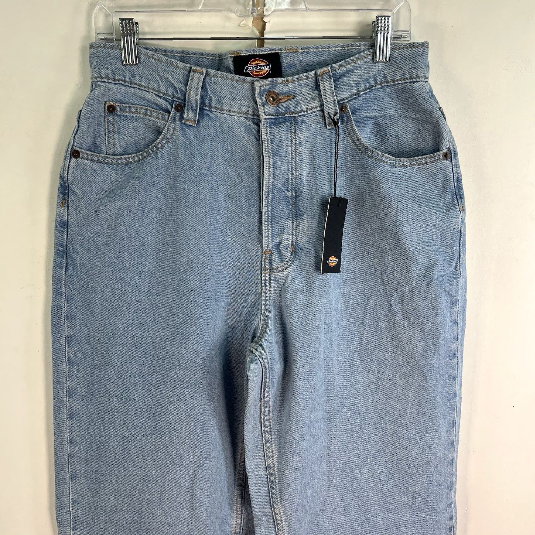 Dickies Dickies Jeans Mom Denim Women’s 12 Blue 32X32 Button Fly Relaxed High Rise 5-Pocket NWT Vintage No Size 34" / US 12 / IT 48 - 3 Thumbnail