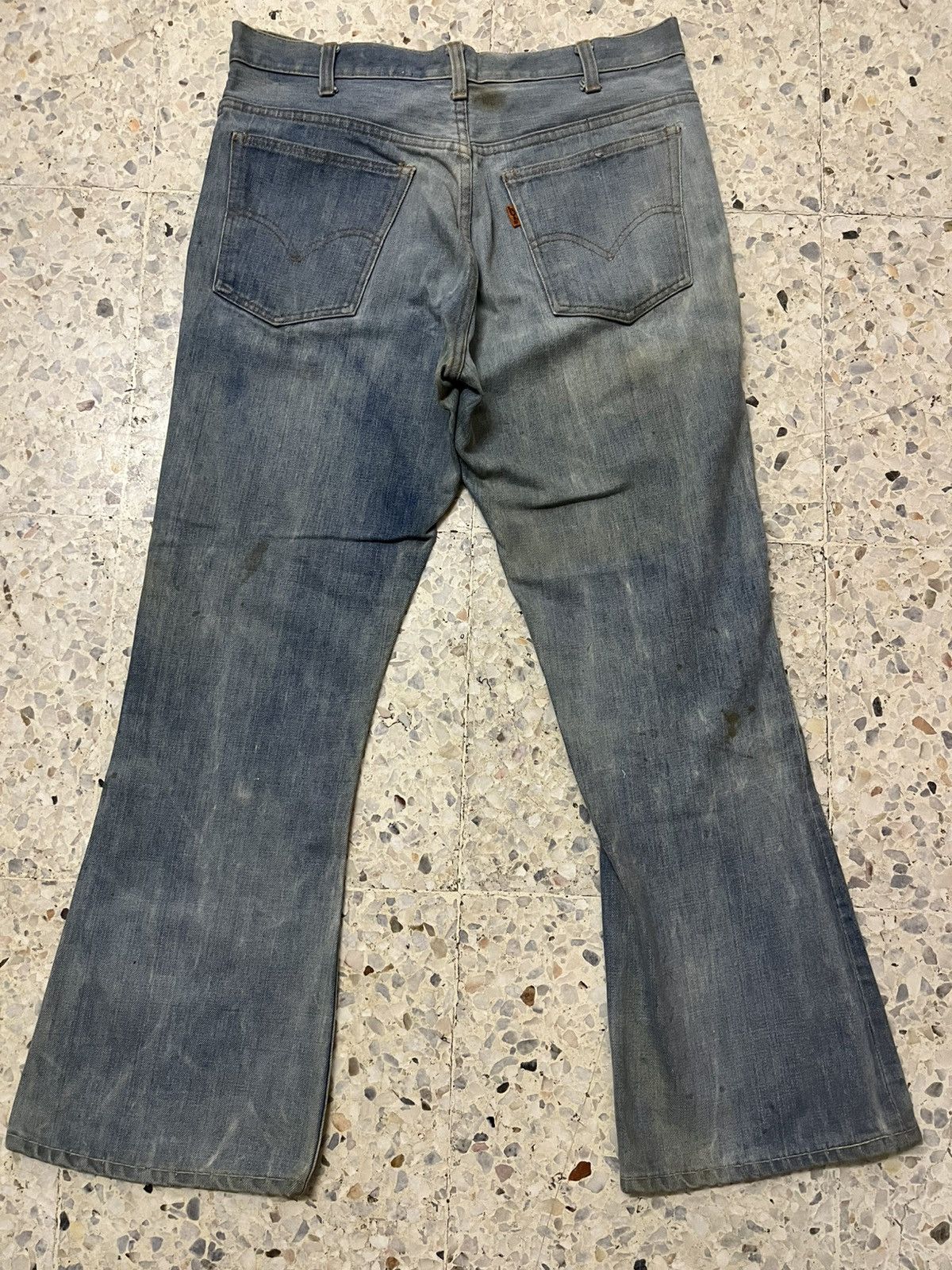 Levi's True vintage 60s levis oren tag 646 bell bottom button #2 Size US 33 - 2 Thumbnail