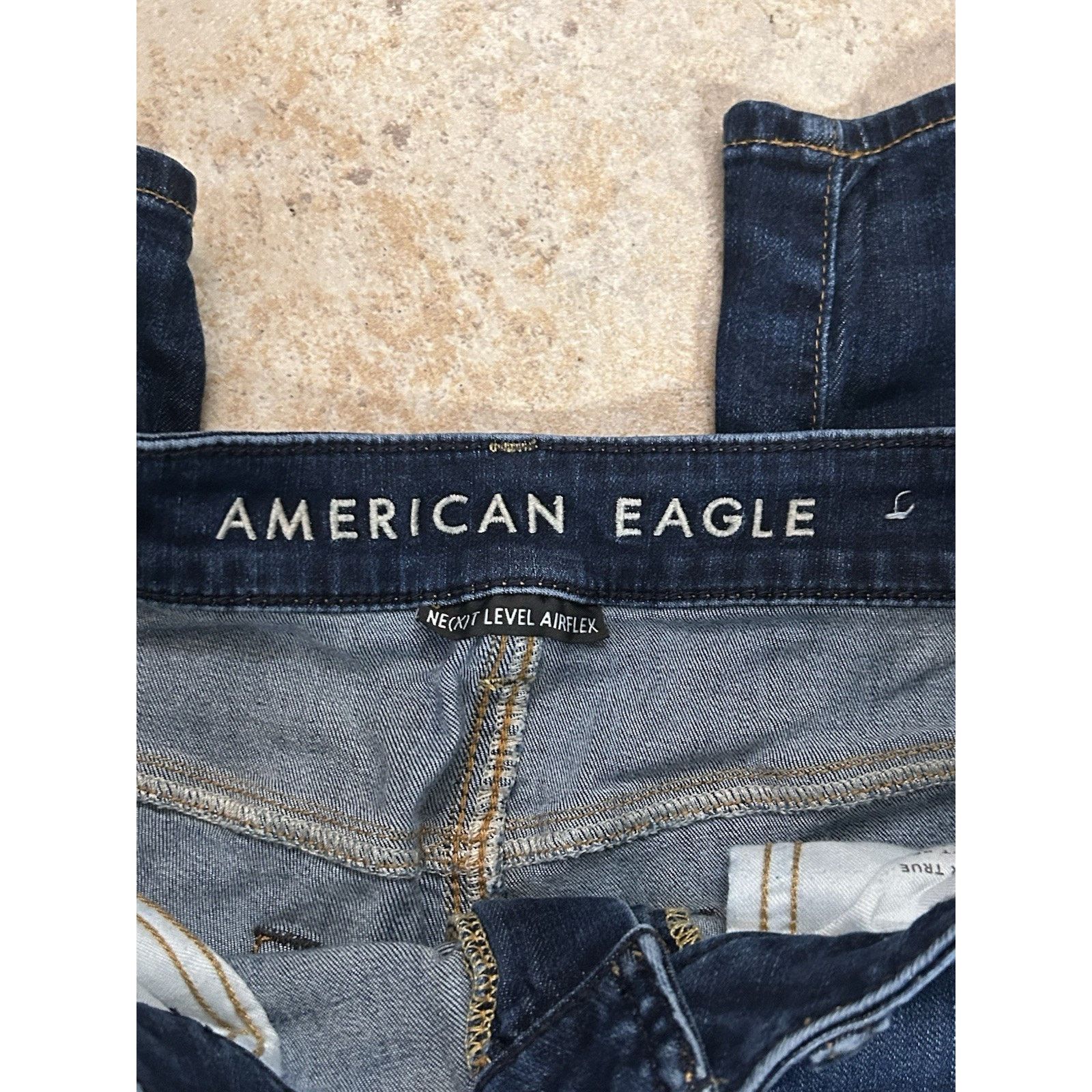 American Eagle Outfitters American Eagle Jeans Mn 29x30 Next Lvl Airflex Slim Skny Leg Size US 29 - 3 Thumbnail