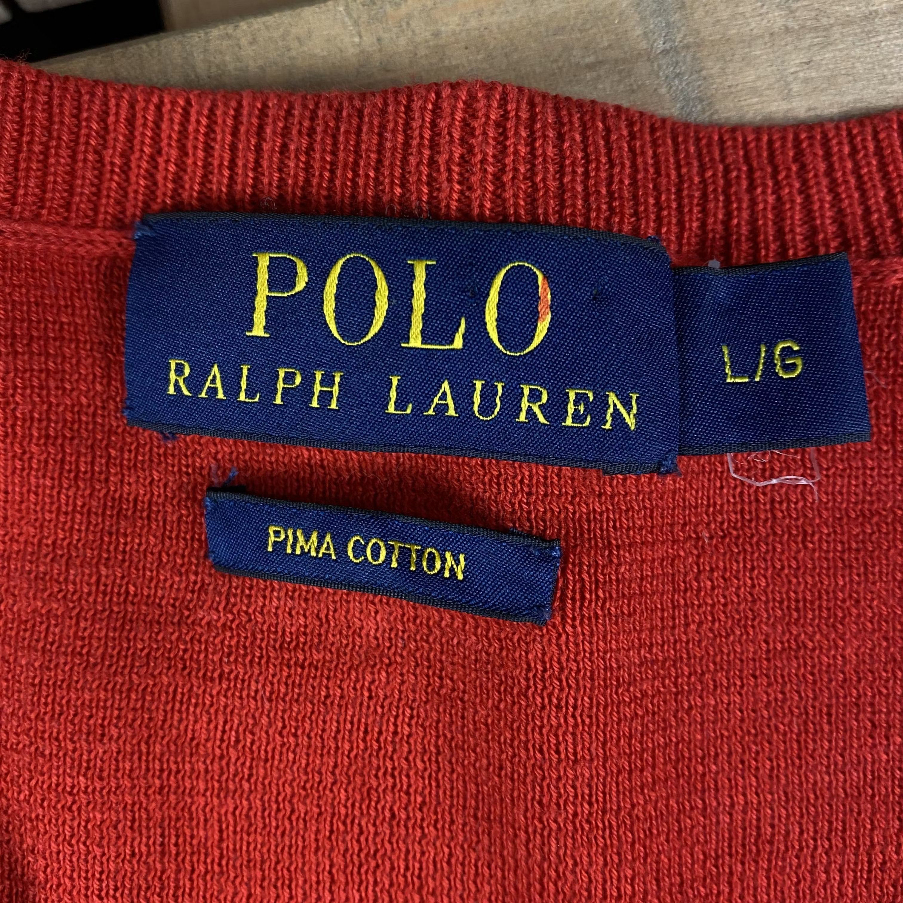 Polo Ralph Lauren × Ralph Lauren Men’s Sweater Long Sleeve Polo by Ralph Lauren Size L Size US L / EU 52-54 / 3 - 5 Thumbnail