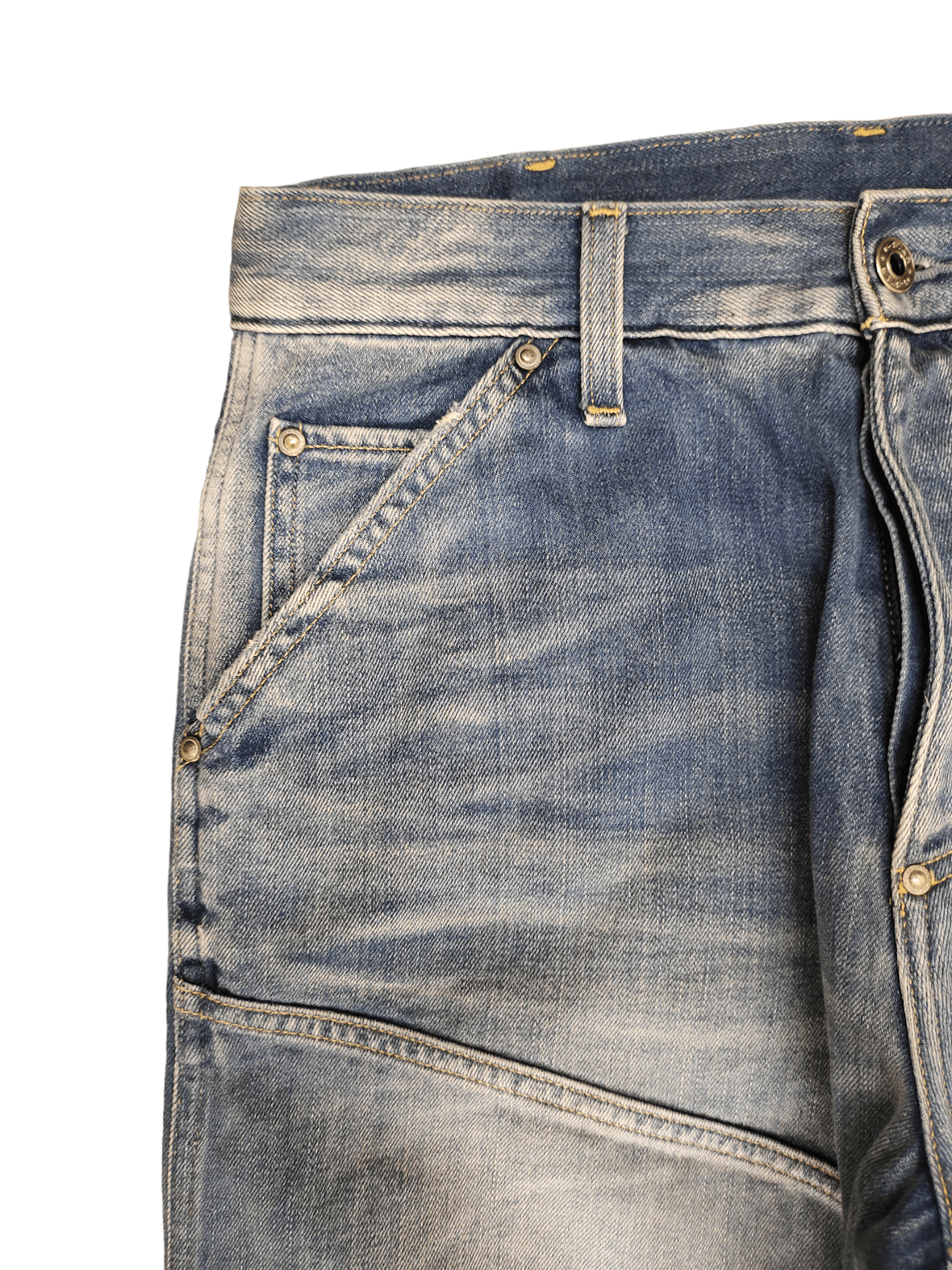 G-Star Loose Jeans G star Raw Denim Wide Leg Y2k Streetwear Size US 31 - 4 Thumbnail