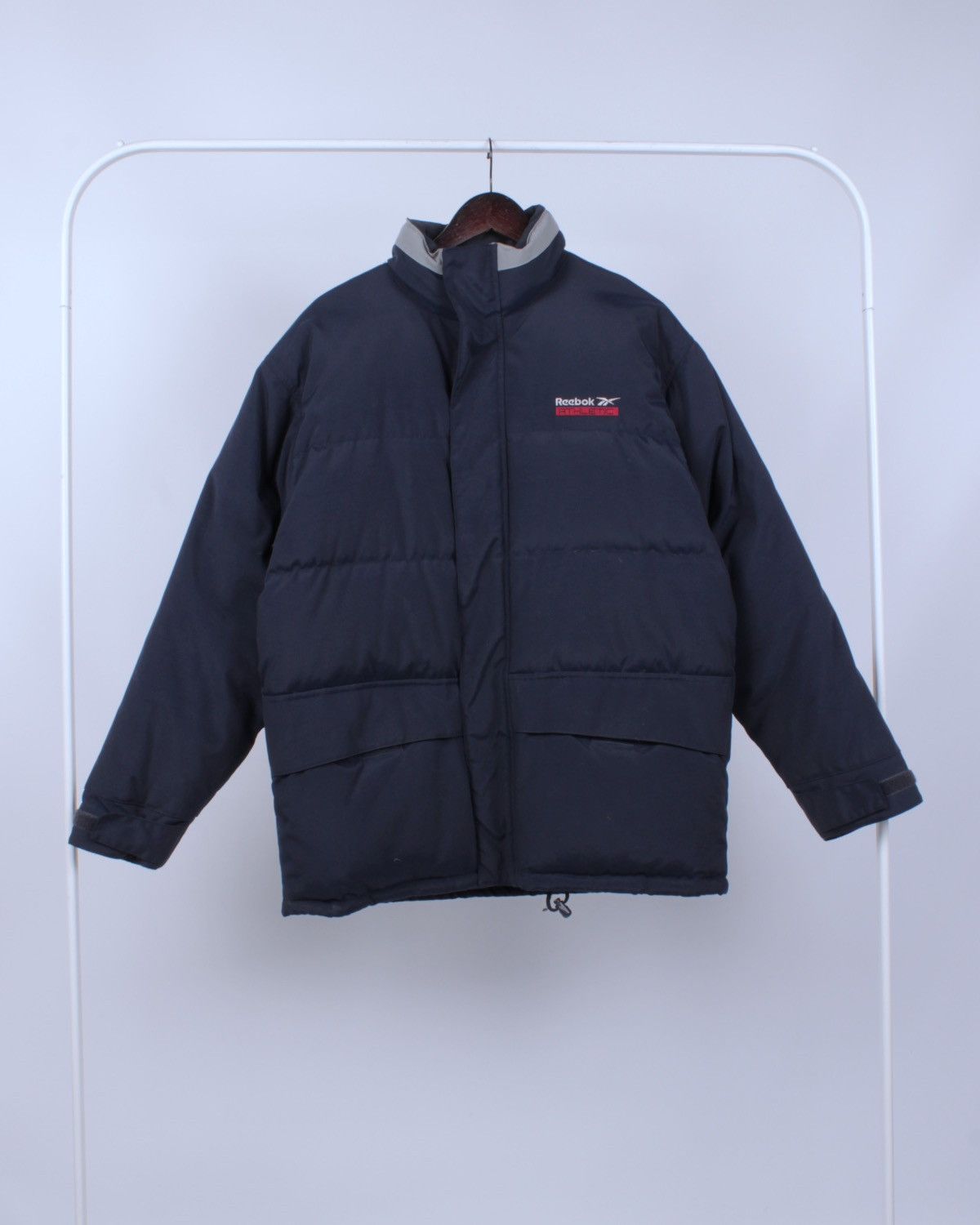 Reebok × Vintage REEBOK Athletic Dept Vintage Puffer Down Oversized Jacket Size US S / EU 44-46 / 1 - 2 Thumbnail