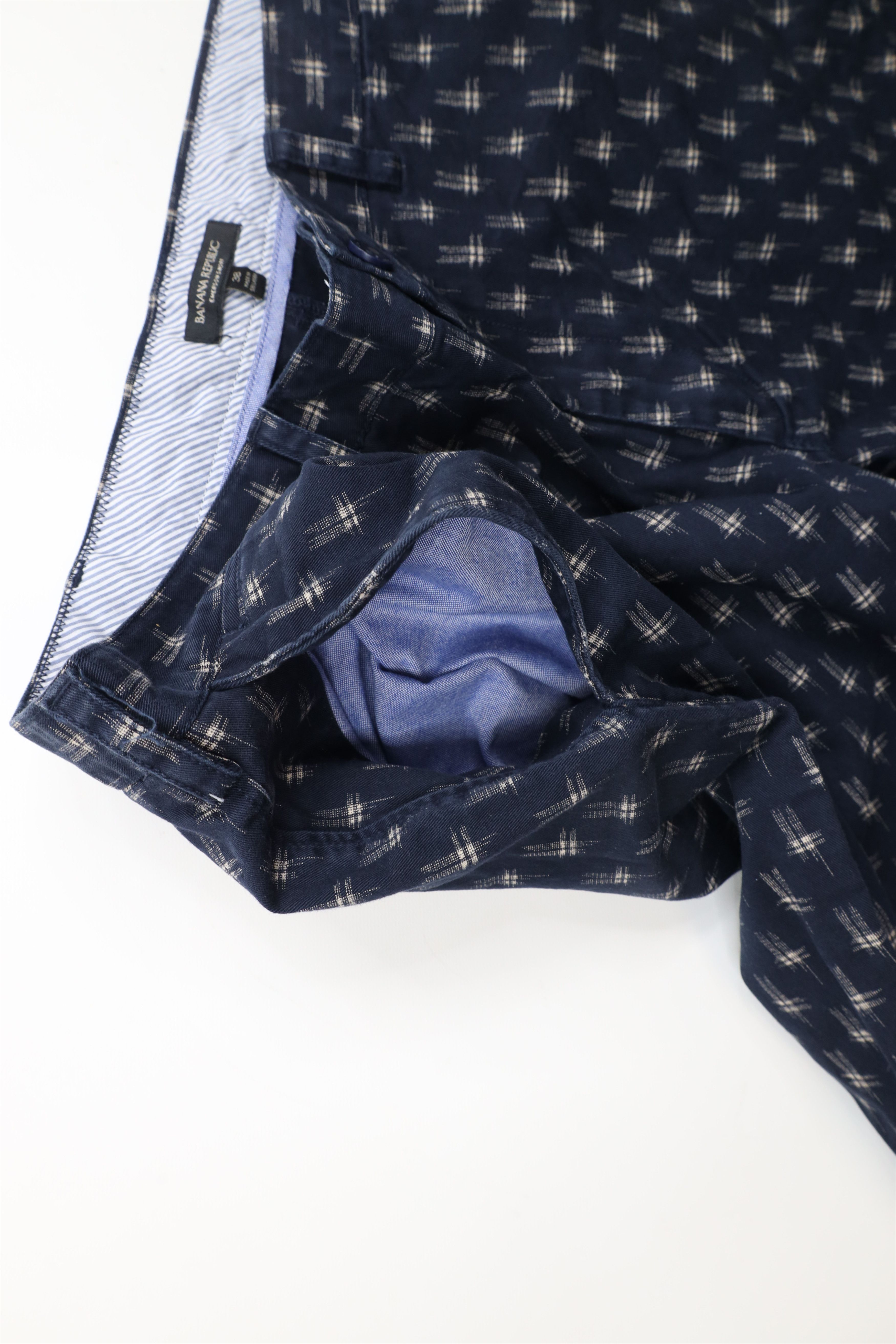Banana Republic × Vintage Banana Republic Heavyweight Crosshatch Emerson Chino Shorts Size US 38 / EU 54 - 8 Thumbnail