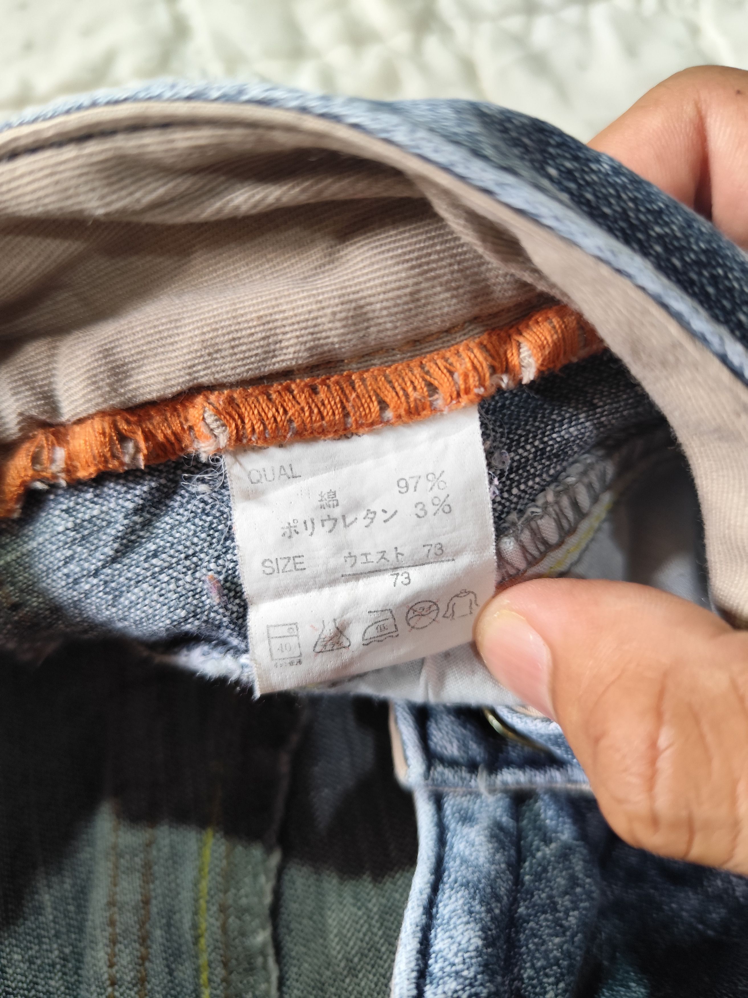 Beauty Beast × If Six Was Nine × Japanese Brand Vintage Japanese Brand Flare Denim J020 Size 34" / US 12 / IT 48 - 14 Thumbnail