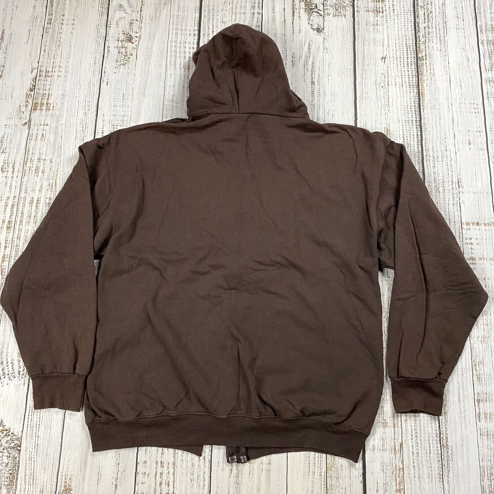 Vintage VINTAGE PEARL JAM HOODIE FULL ZIP BROWN XL USA MEN'S Size US XL / EU 56 / 4 - 6 Thumbnail