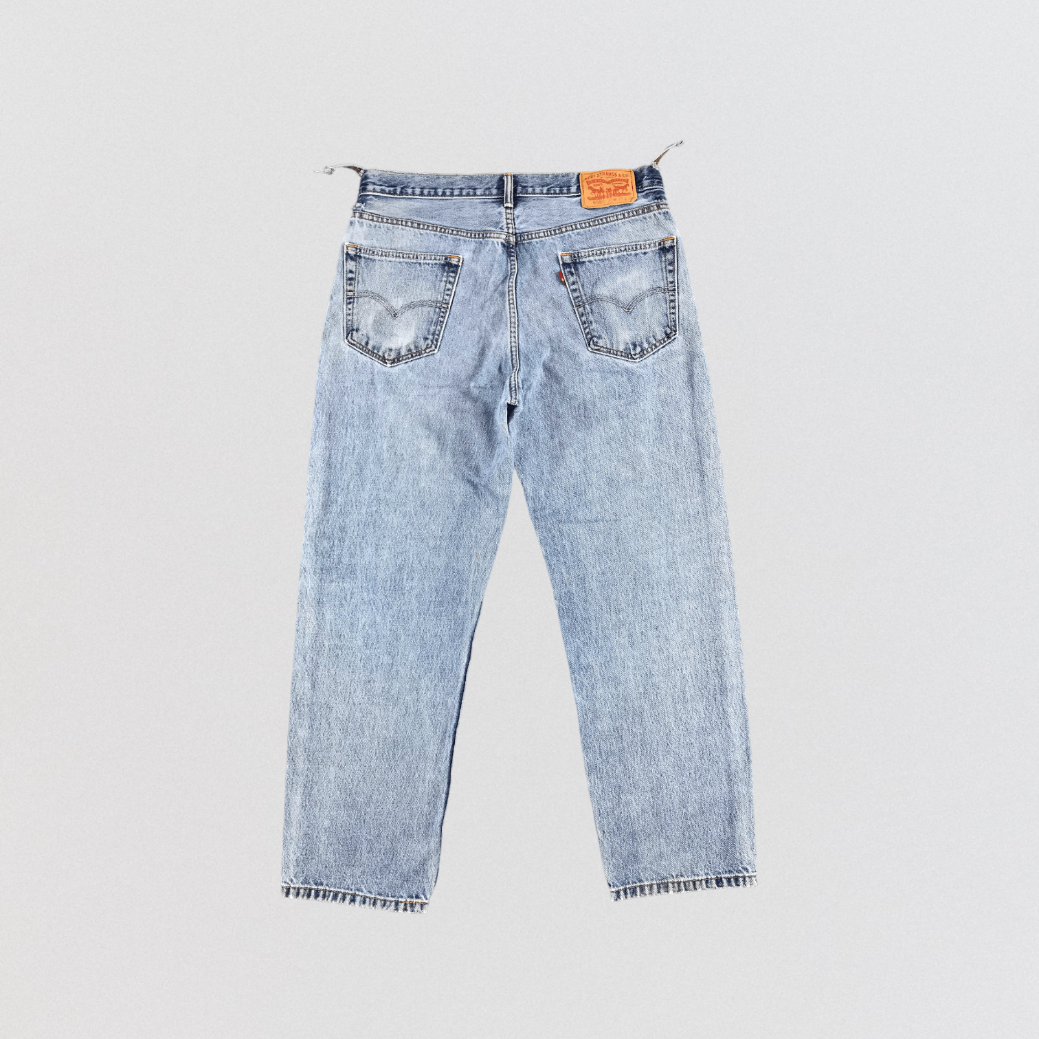 Levi's × Vintage Vintage Blue Wash Levis 550 Jeans-JM1685 Size US 35 - 2 Thumbnail
