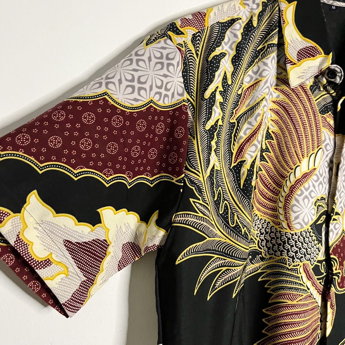 Issey Miyake Vintage Handmade Batik Shirt Indonesia Traditional Pattern Size US M / EU 48-50 / 2 - 5 Thumbnail