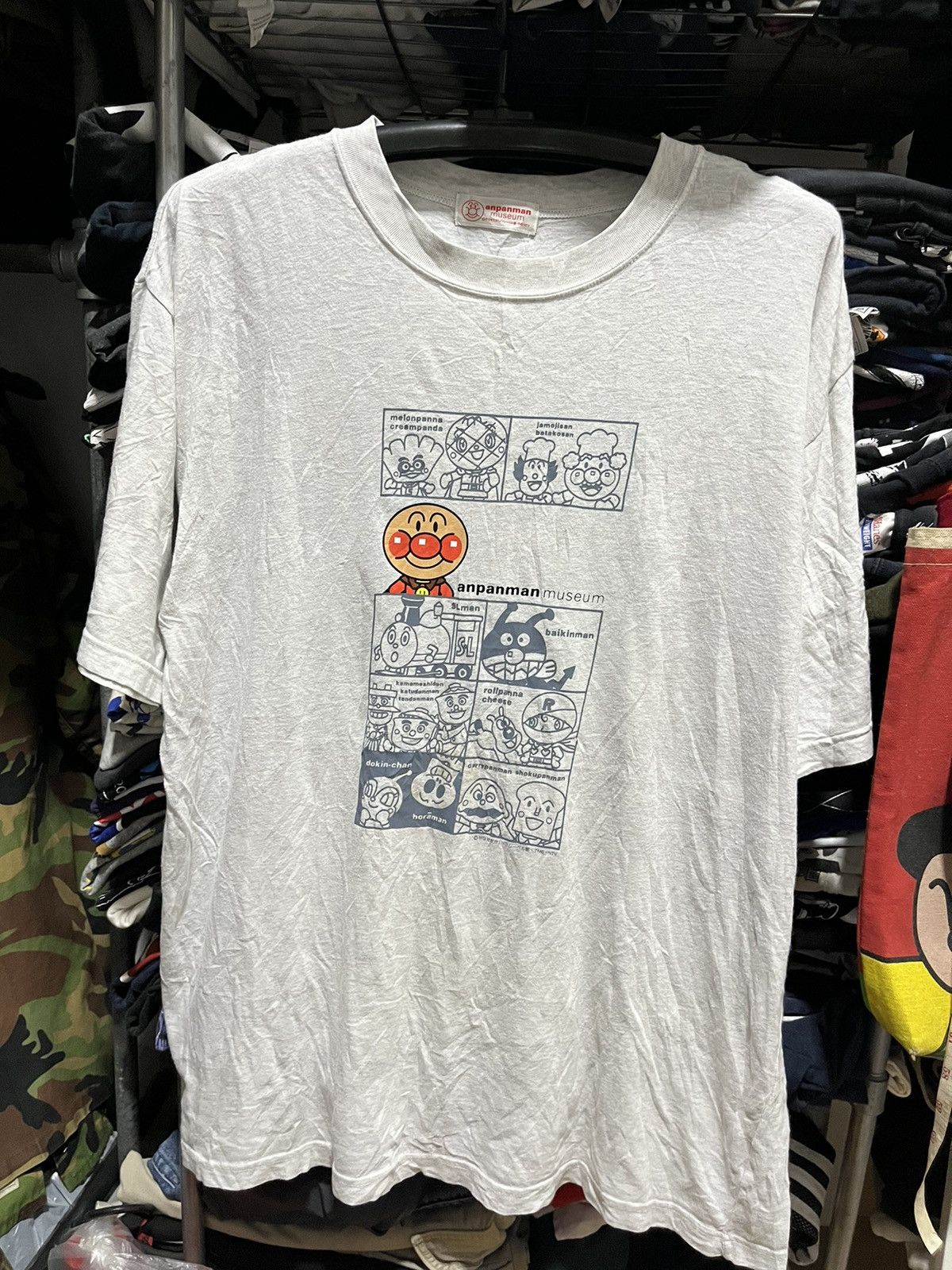 Japanese Brand Anpanman Museum Souvenir Manga Tee 00s Size US XL / EU 56 / 4 - 1 Thumbnail
