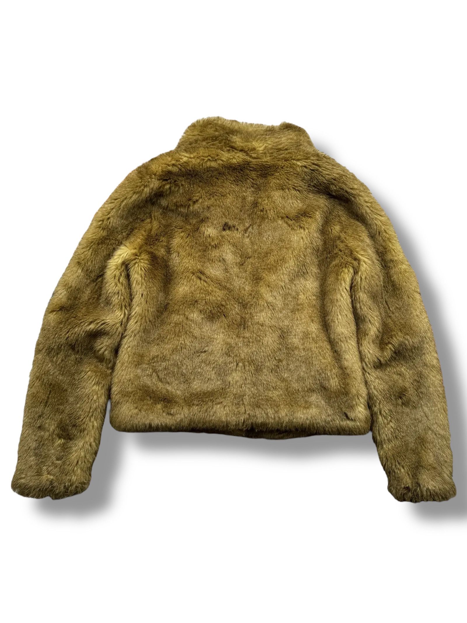 Japanese Brand Y2K Cropped Faux Fur Jacket(V146) Size M / US 6-8 / IT 42-44 - 5 Thumbnail