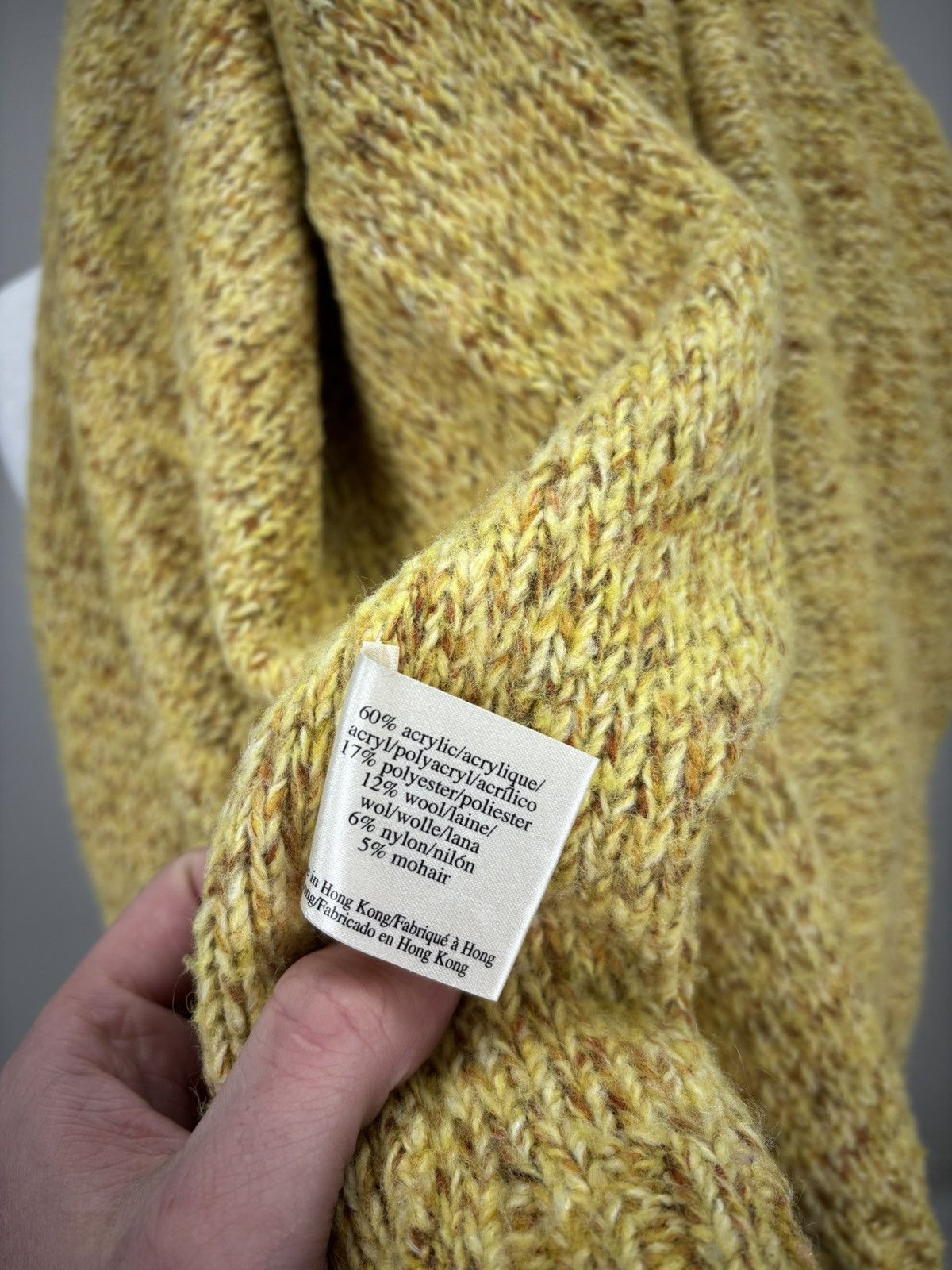 Laura Ashley Womens sweater cape Laura Ashley Size 12 Color Yellow Size XL / US 12-14 / IT 48-50 - 11 Thumbnail