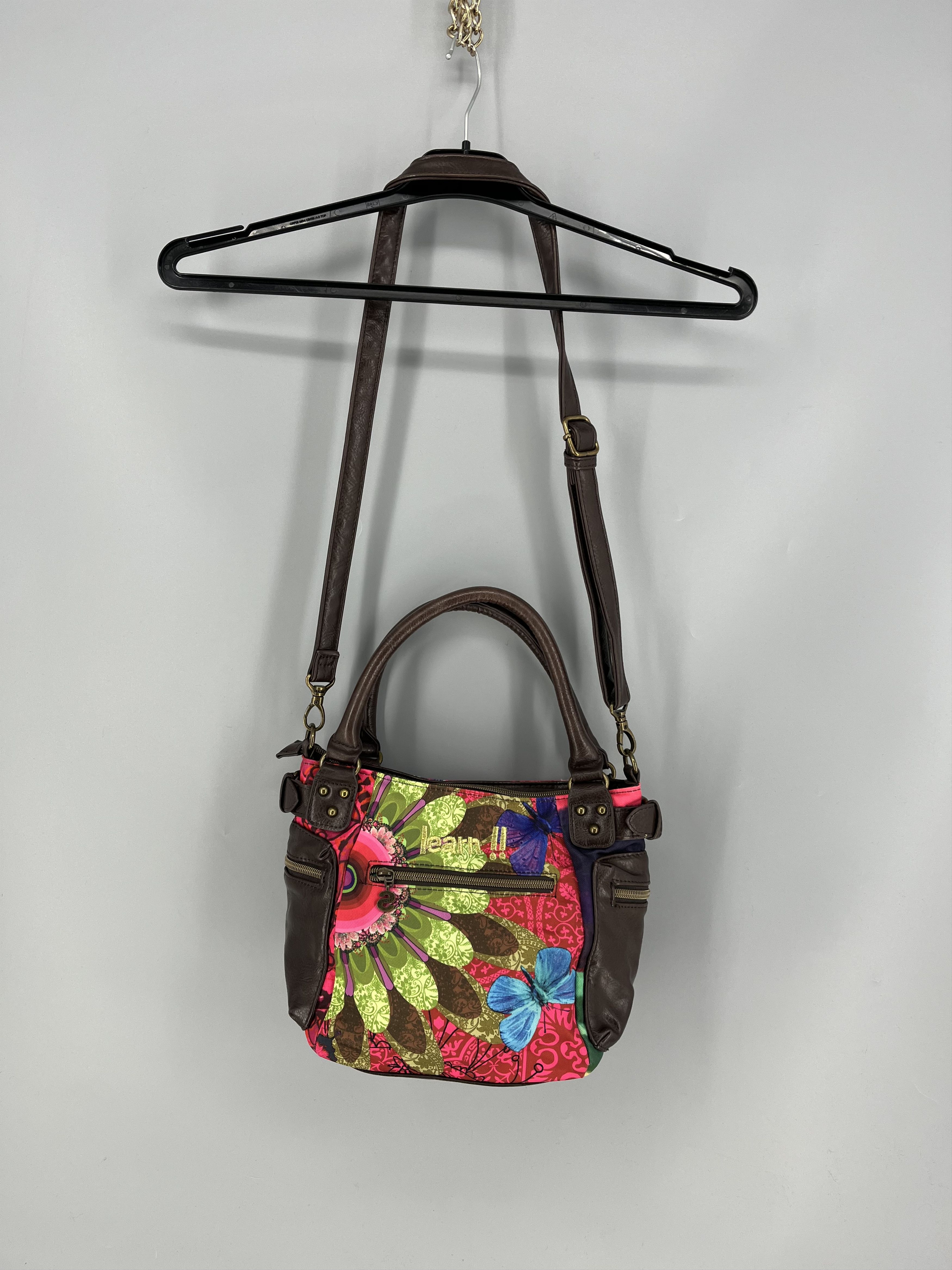 Desigual Desigual Handbag Satchel Rainbow Authentic hand Bag Size ONE SIZE - 12 Thumbnail