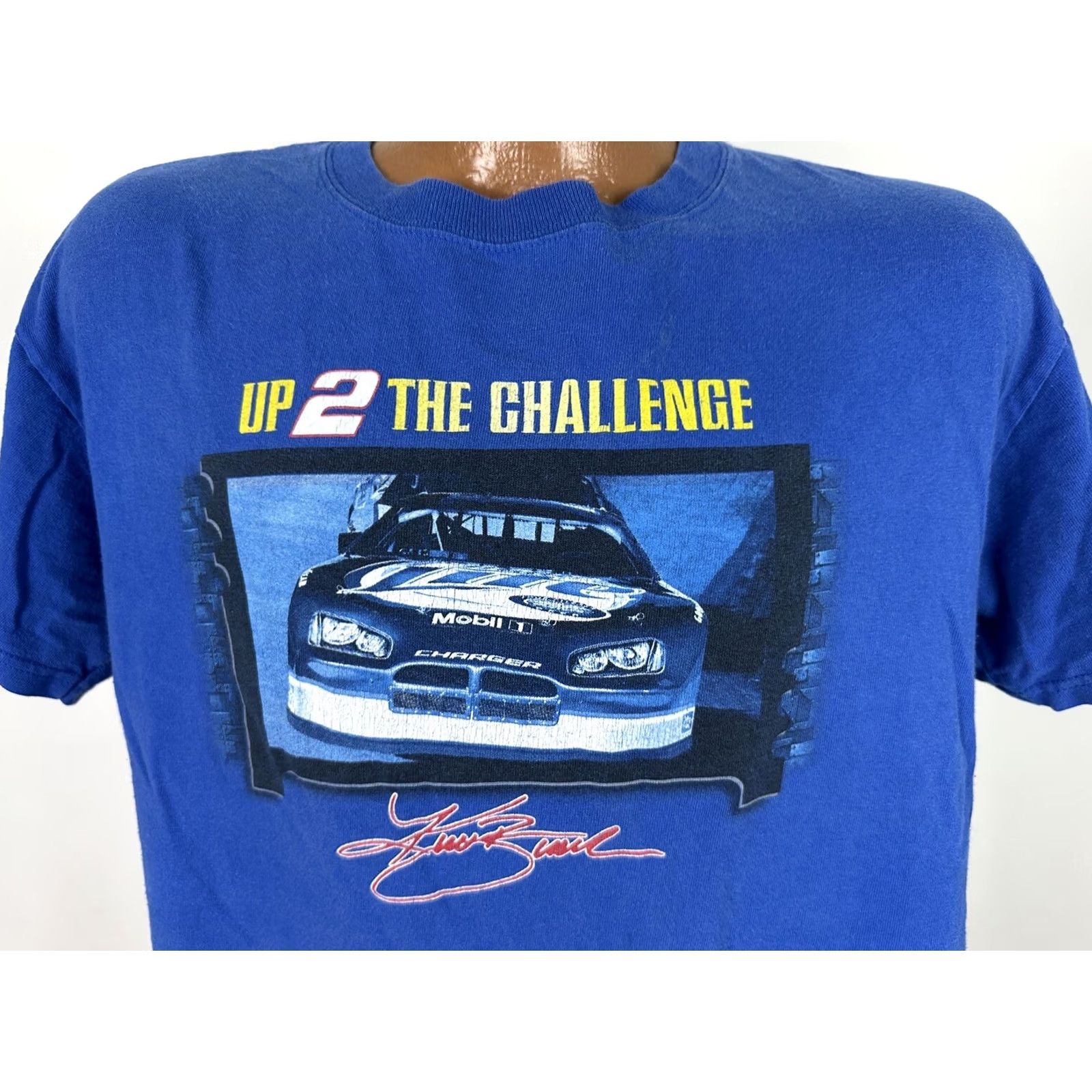 Delta Penske Racing Shirt M Kurt Busch NASCAR Auto Racing Miller Lite Vintage Blue Shirt Adult Medium Blue NASCAR Shirt Mens Size US M / EU 48-50 / 2 - 2 Thumbnail