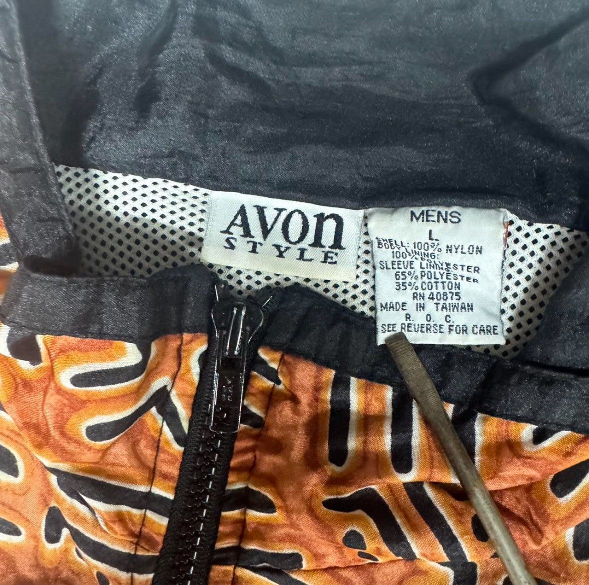 Vintage Vintage African Style Print Avon Windbreaker Size US L / EU 52-54 / 3 - 2 Thumbnail
