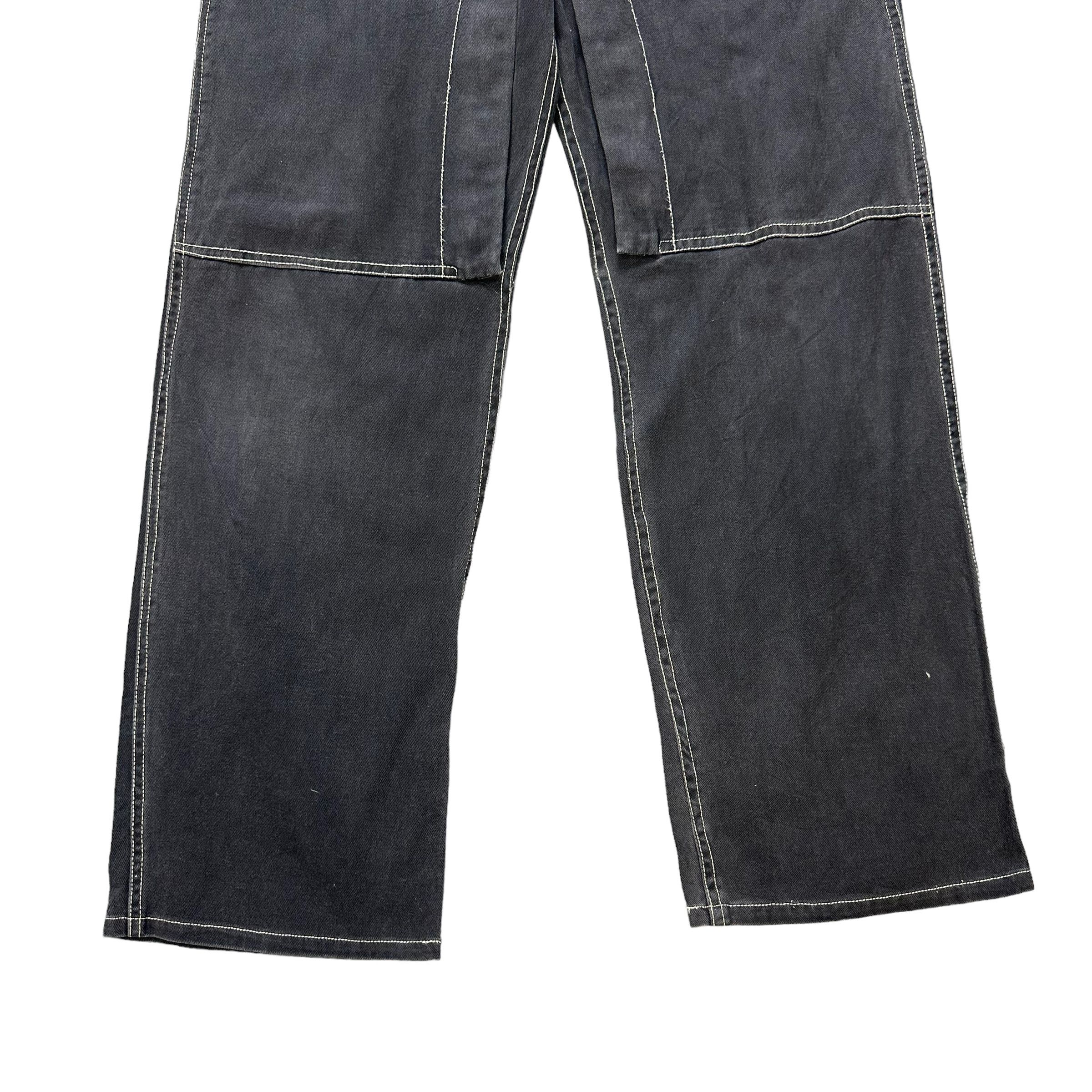 Japanese Brand IHIHI JPN PIERRE CARDIN DOUBLE THIGH 6 POCKET PANT #7794-176 Size US 31 - 6 Thumbnail