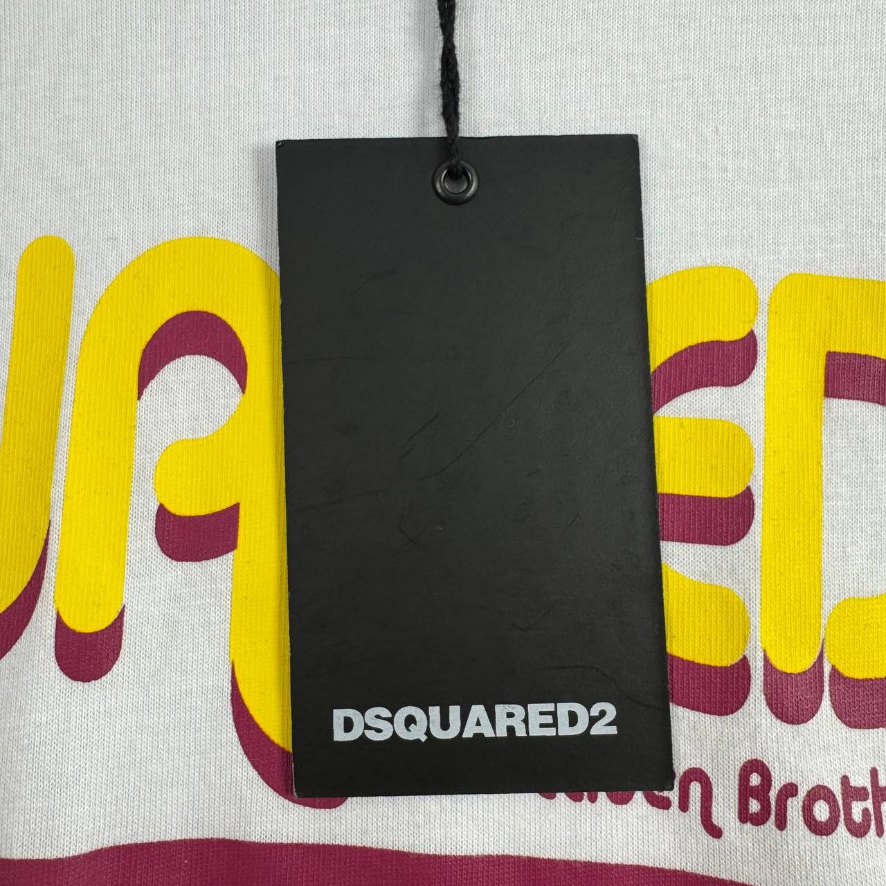 Dsquared2 Dsquared2 Logo Graphic T-Shirt White Mens Size XL Size US XL / EU 56 / 4 - 4 Thumbnail