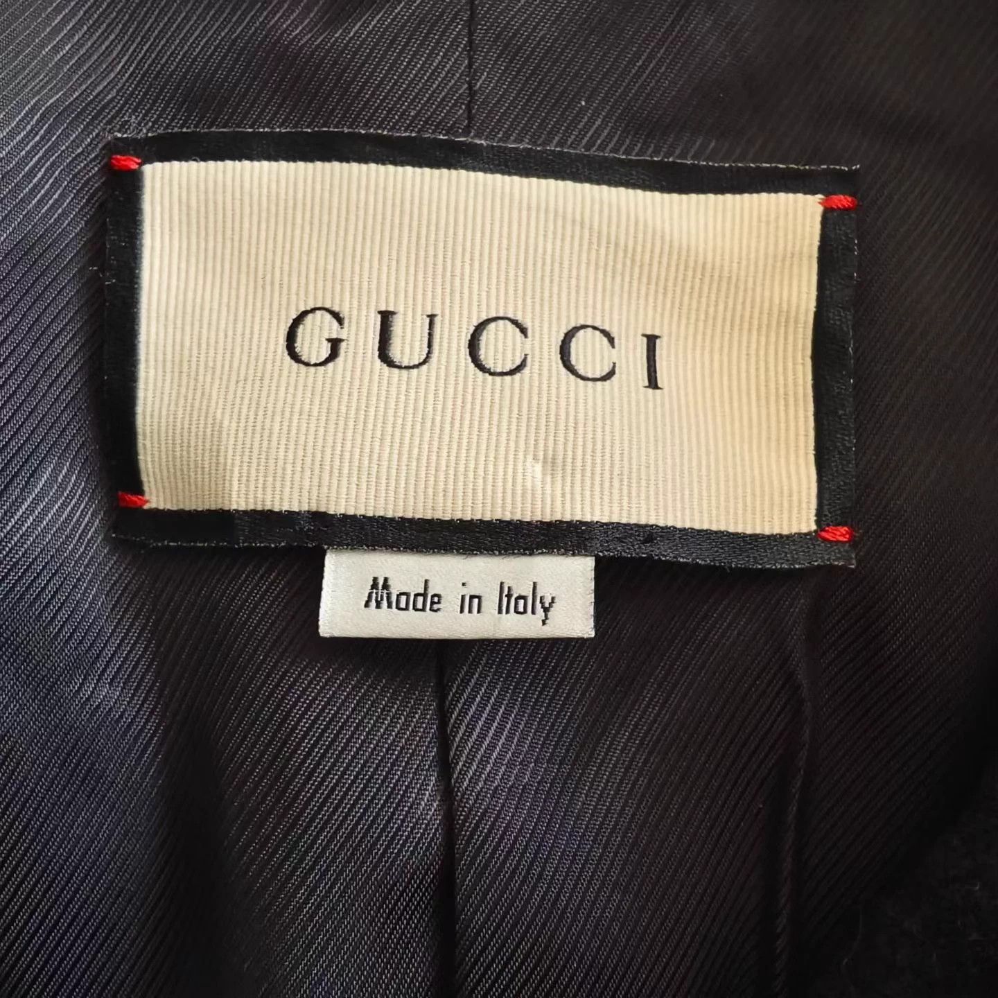 Gucci GUCCI Double G Wool Coat Belted Midi 36 99% Size XS / US 0-2 / IT 36-38 - 3 Thumbnail