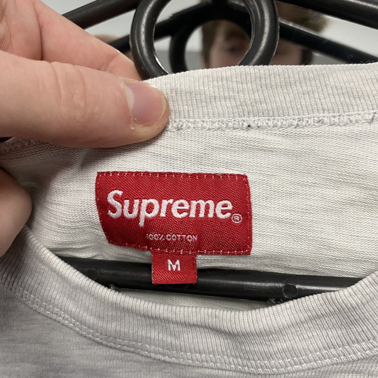 Supreme Supreme T-Shirt torn big logo Size US M / EU 48-50 / 2 - 4 Thumbnail