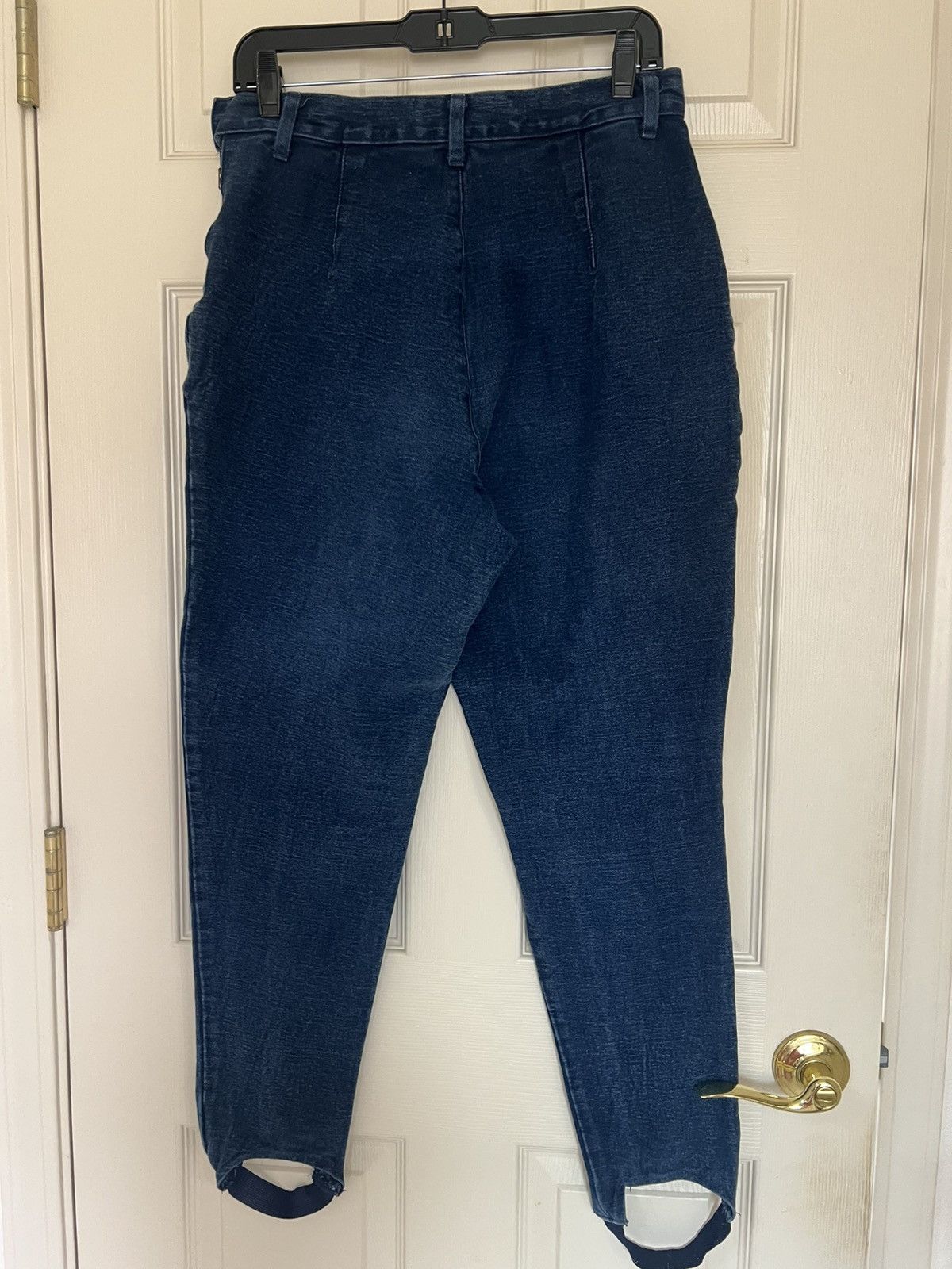 Bill Blass Vintage Bill Blass Stirrups Denim Made In USA Sz 12 Size 34" / US 12 / IT 48 - 2 Thumbnail
