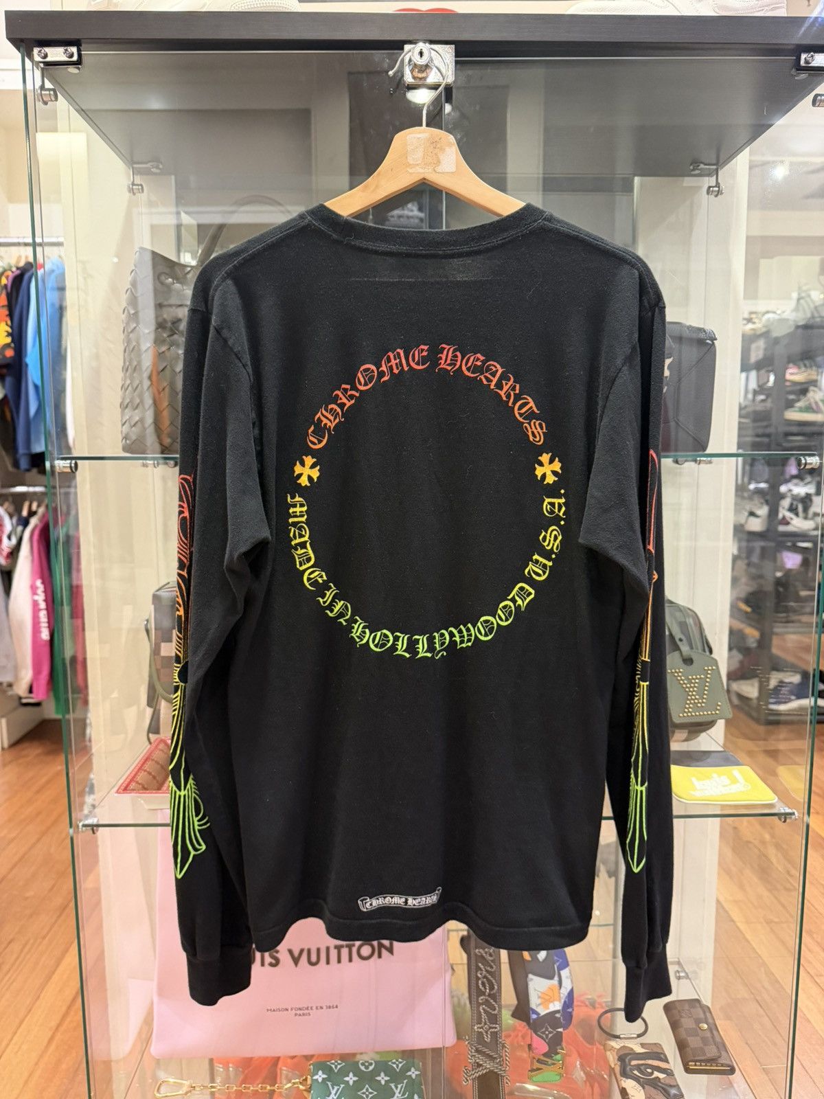 Chrome Hearts Chrome Hearts Gradient Floral LS Shirt Size US M / EU 48-50 / 2 - 2 Thumbnail