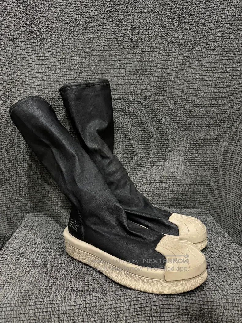 Rick Owens RICK OWENS Tall Shell-toe Lamb Leather God Boot Size US 7.5 / EU 40-41 - 2 Thumbnail