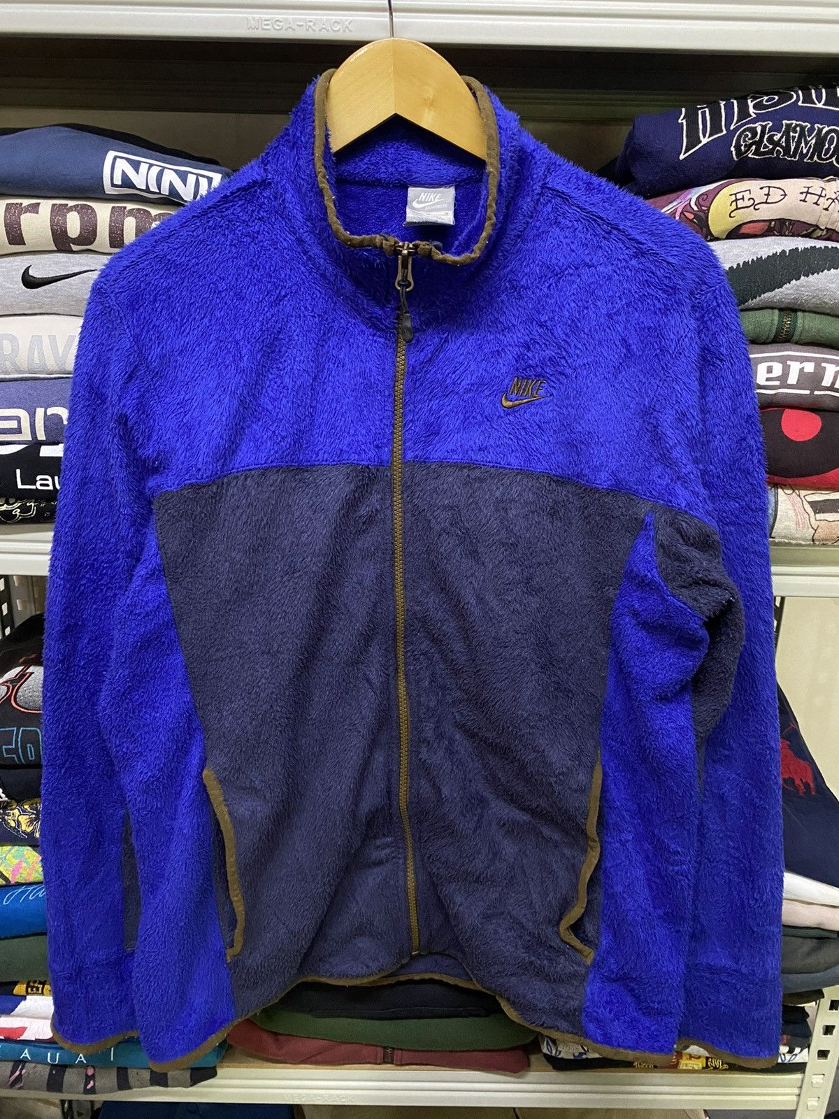 Nike × Nike ACG × Vintage Vintage Y2k Nike Fleece zip up Size US M / EU 48-50 / 2 - 1 Thumbnail