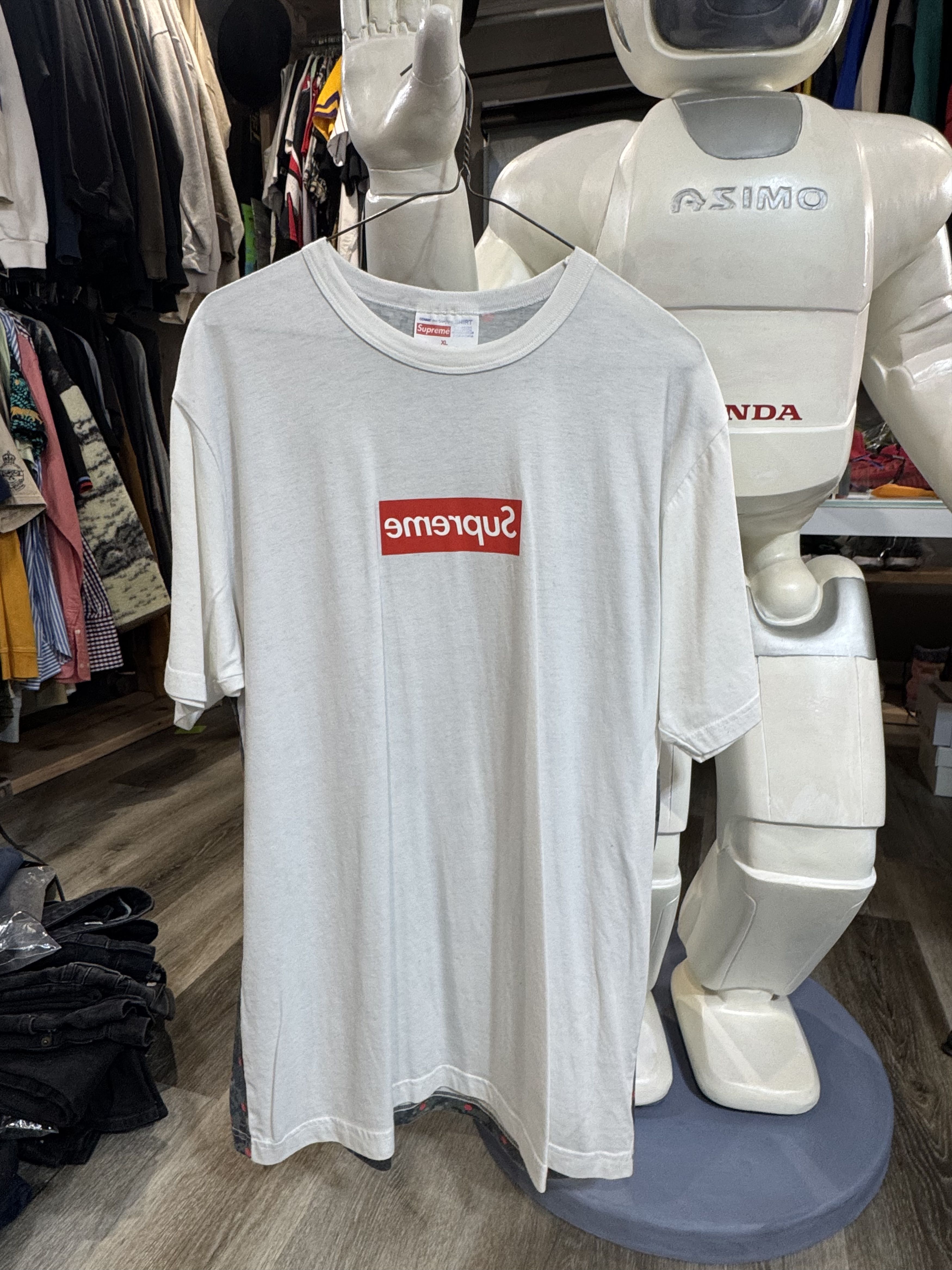 Comme des Garcons SHIRT × Nike × Supreme Supreme x Comme des Garçons SHIRT Mirror Inverted Box Logo Size US XL / EU 56 / 4 - 1 Thumbnail