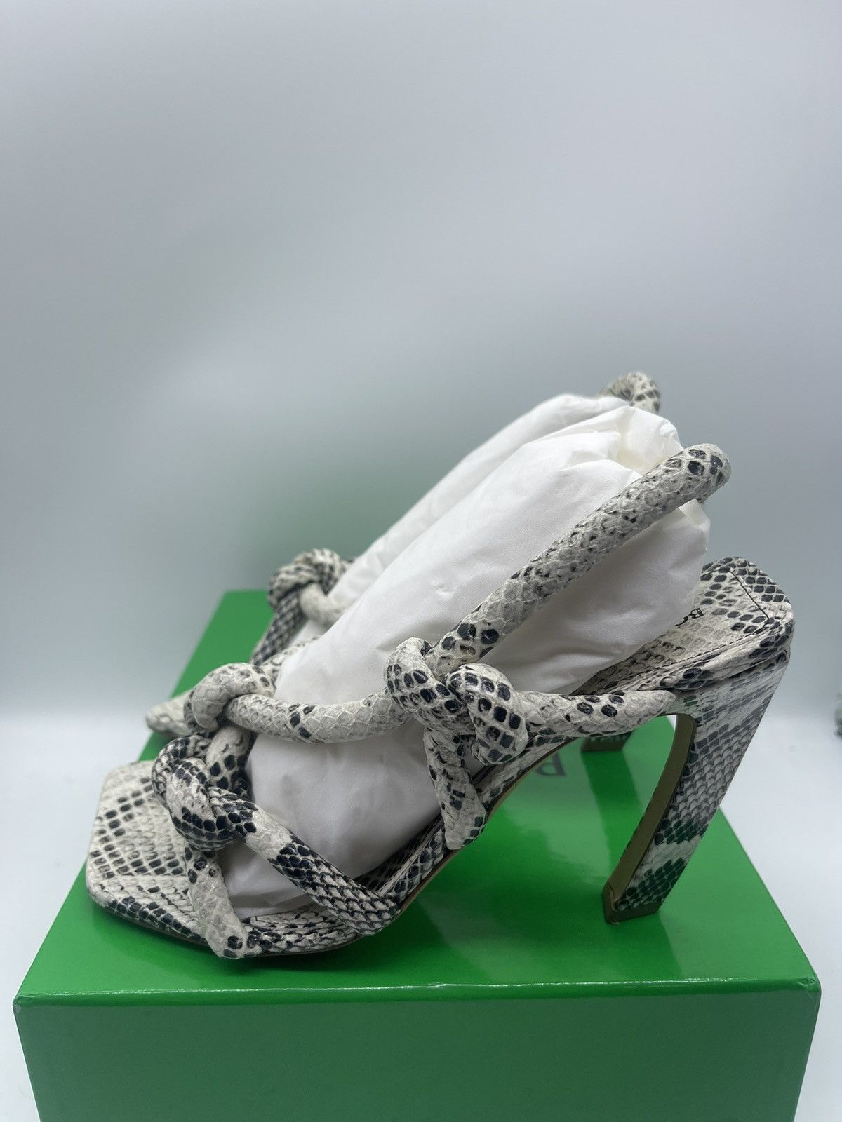 Bottega Veneta bottega veneta JIMBO SANDAL PRINTED PYTHON Size US 6 / IT 36 - 2 Thumbnail