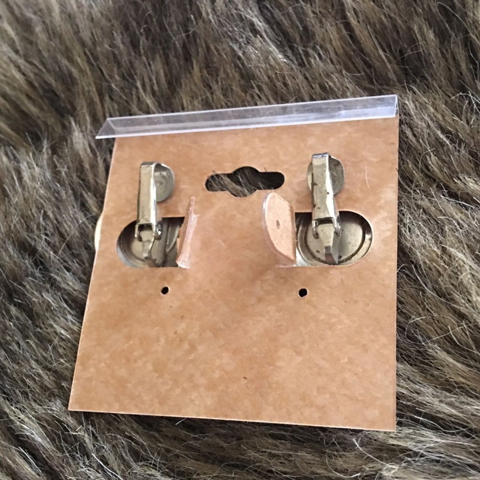 Vintage Vintage blue enamel silver tone clip on earrings Size ONE SIZE - 5 Thumbnail