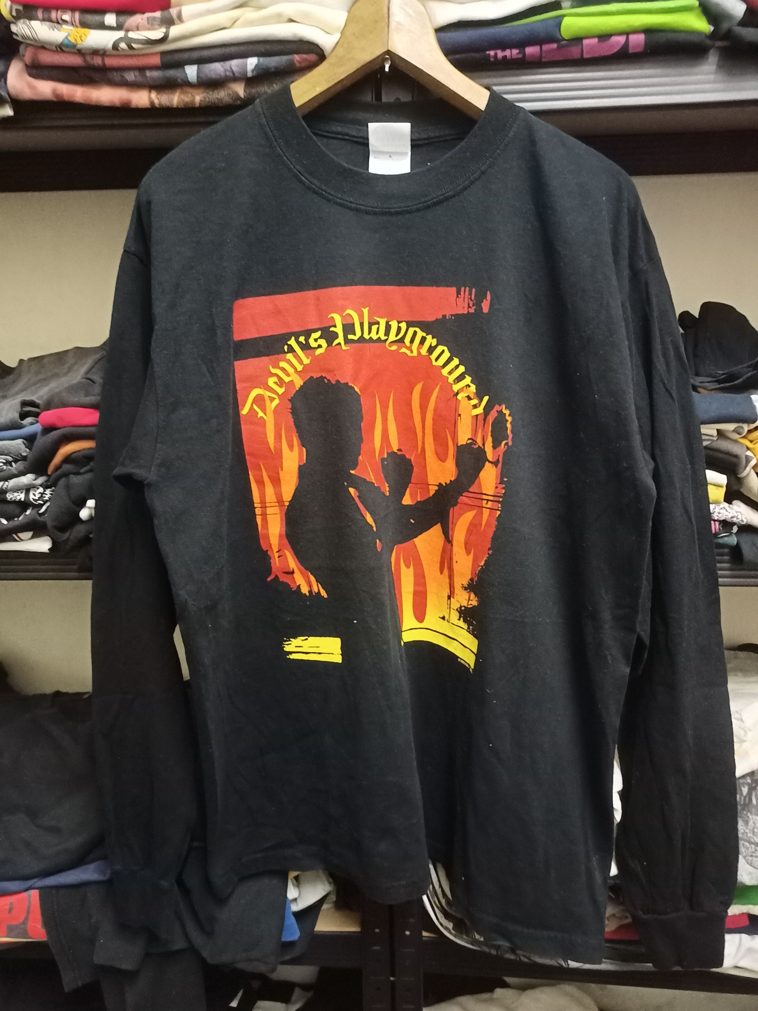 Band Tees × Vintage Vintage 00s Billy Idol 2005 Devil's Playground Size US L / EU 52-54 / 3 - 1 Thumbnail