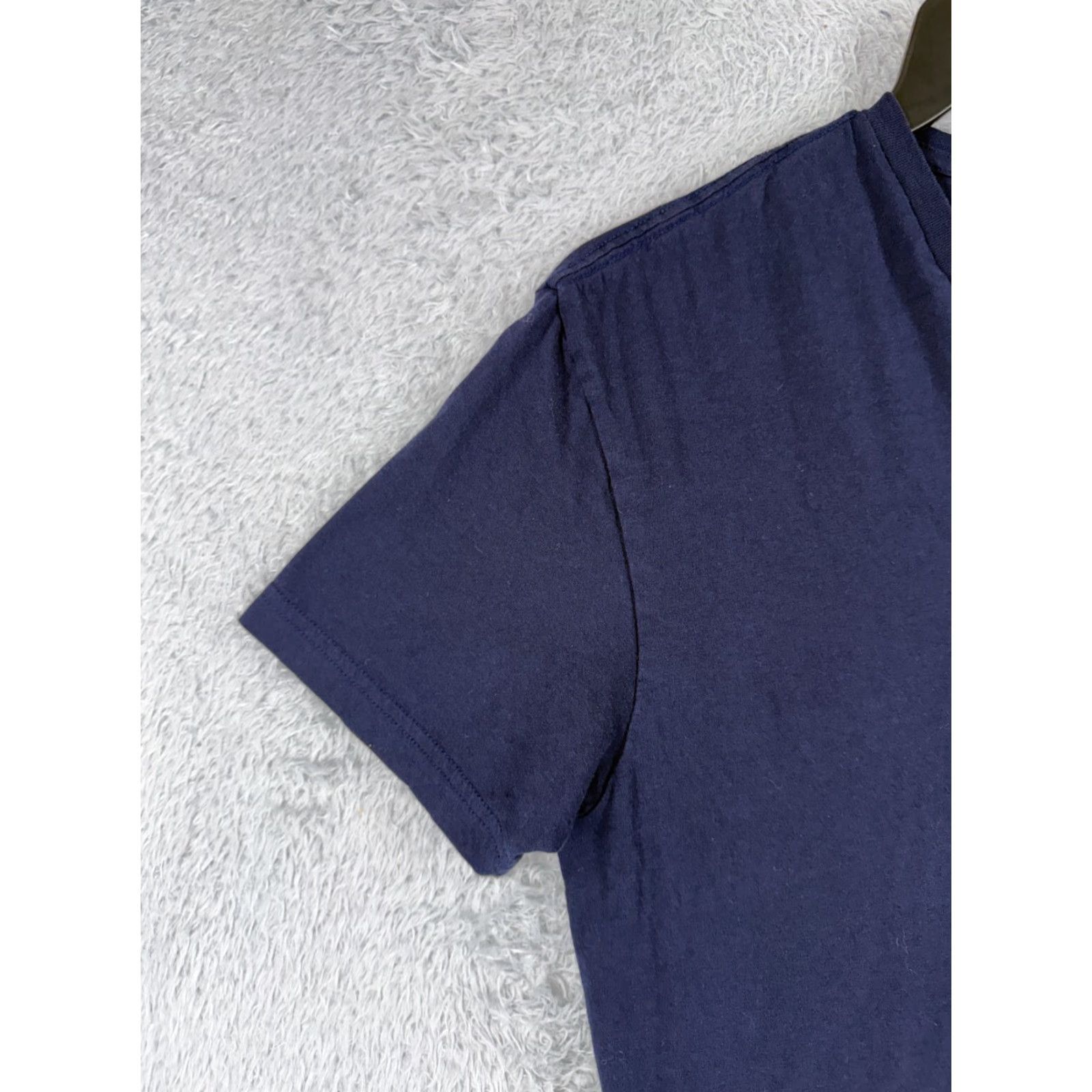 Ralph Lauren Ralph Lauren Shirt Men’s Large Blue Short Sleeve V-Neck Cotton Jersey Logo Classic Size US L / EU 52-54 / 3 - 3 Thumbnail