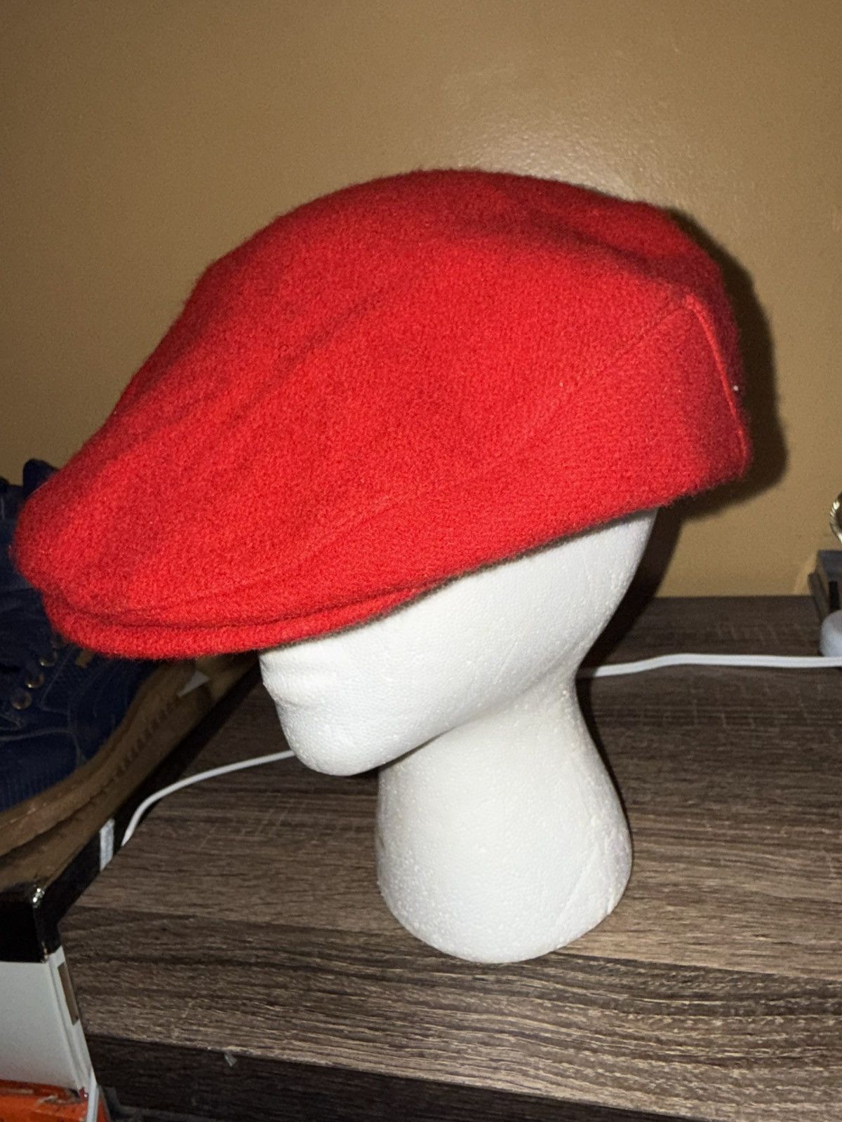 Saks Fifth Avenue Dobbs Fifth Avenue Red Cashmere/wool Hat XL 7 1/2 - 7 5/8 Size ONE SIZE - 1 Thumbnail